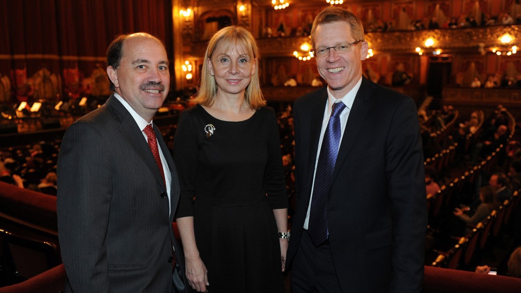Javier Ortiz Batalla, maría Victoria Alcaraz y Juan Curutchet