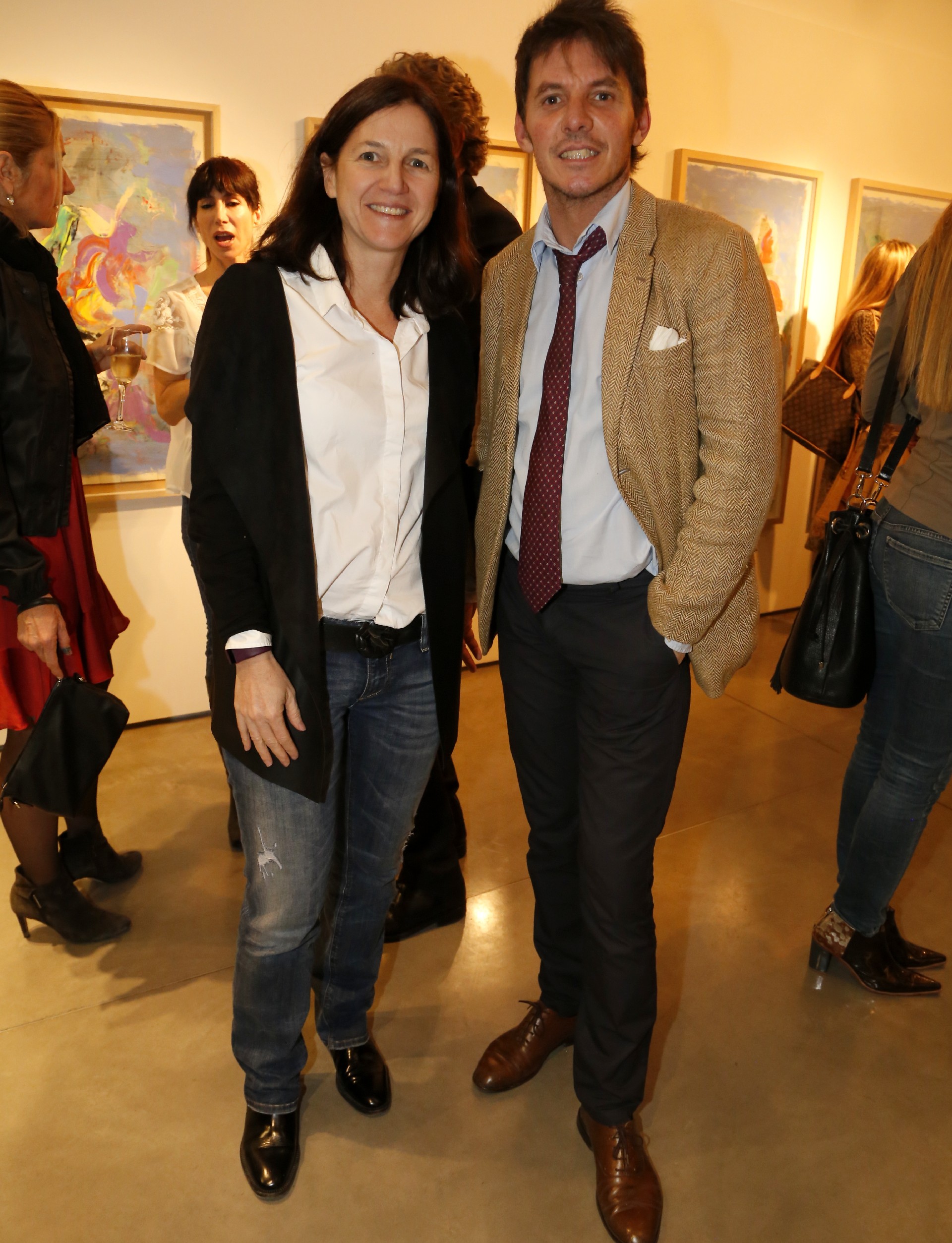 Clara Laferrere y Gerard Confalonieri