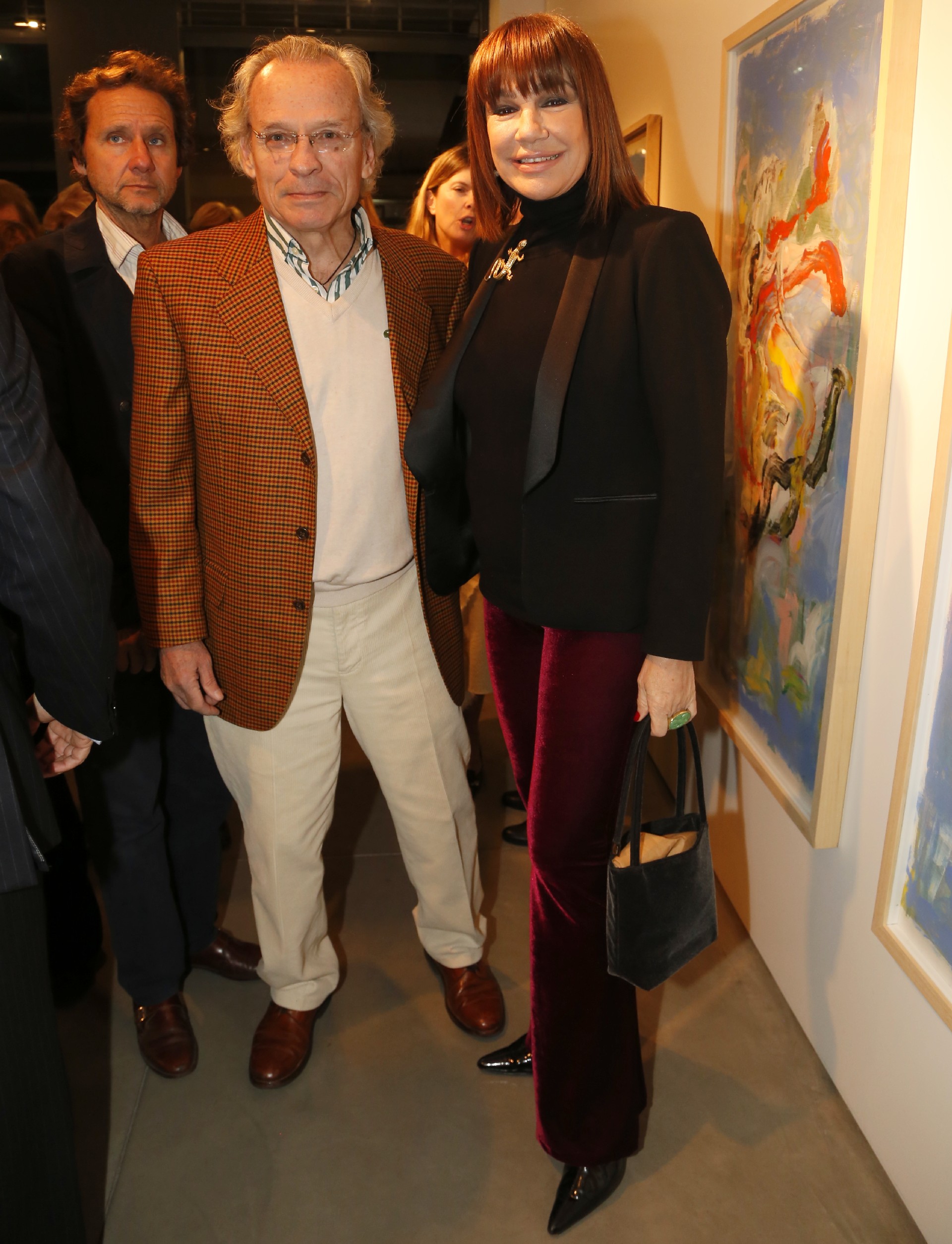 Mora Furtado y Guillermo Nazabal