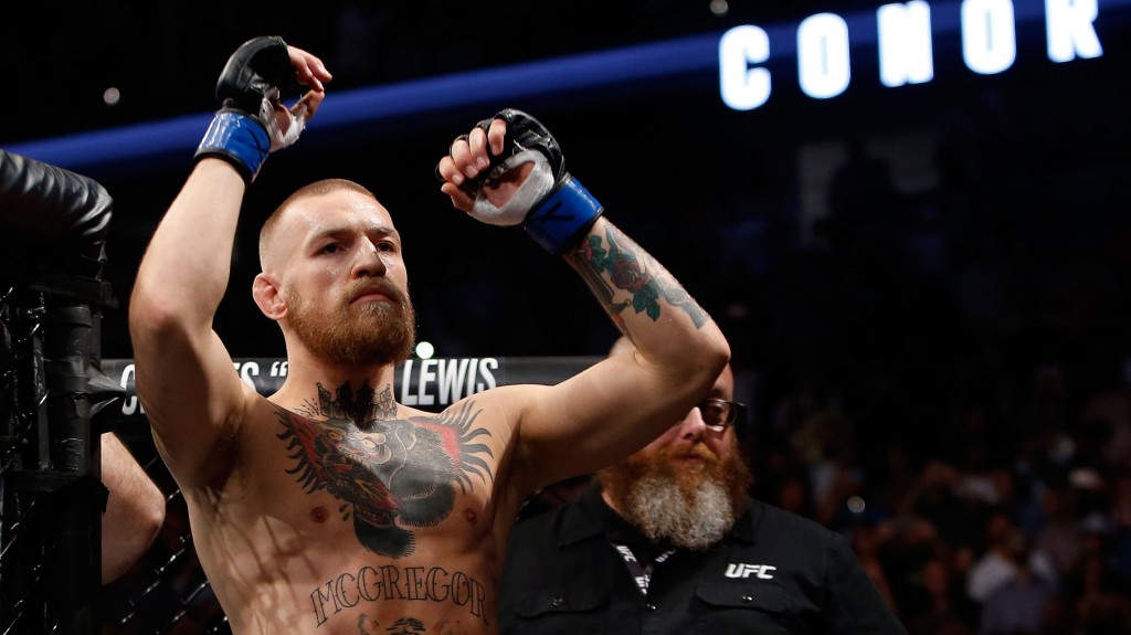 El irlandés Conor McGregor revolucionó las redes sociales con una imagen de su cocina (AFP)
