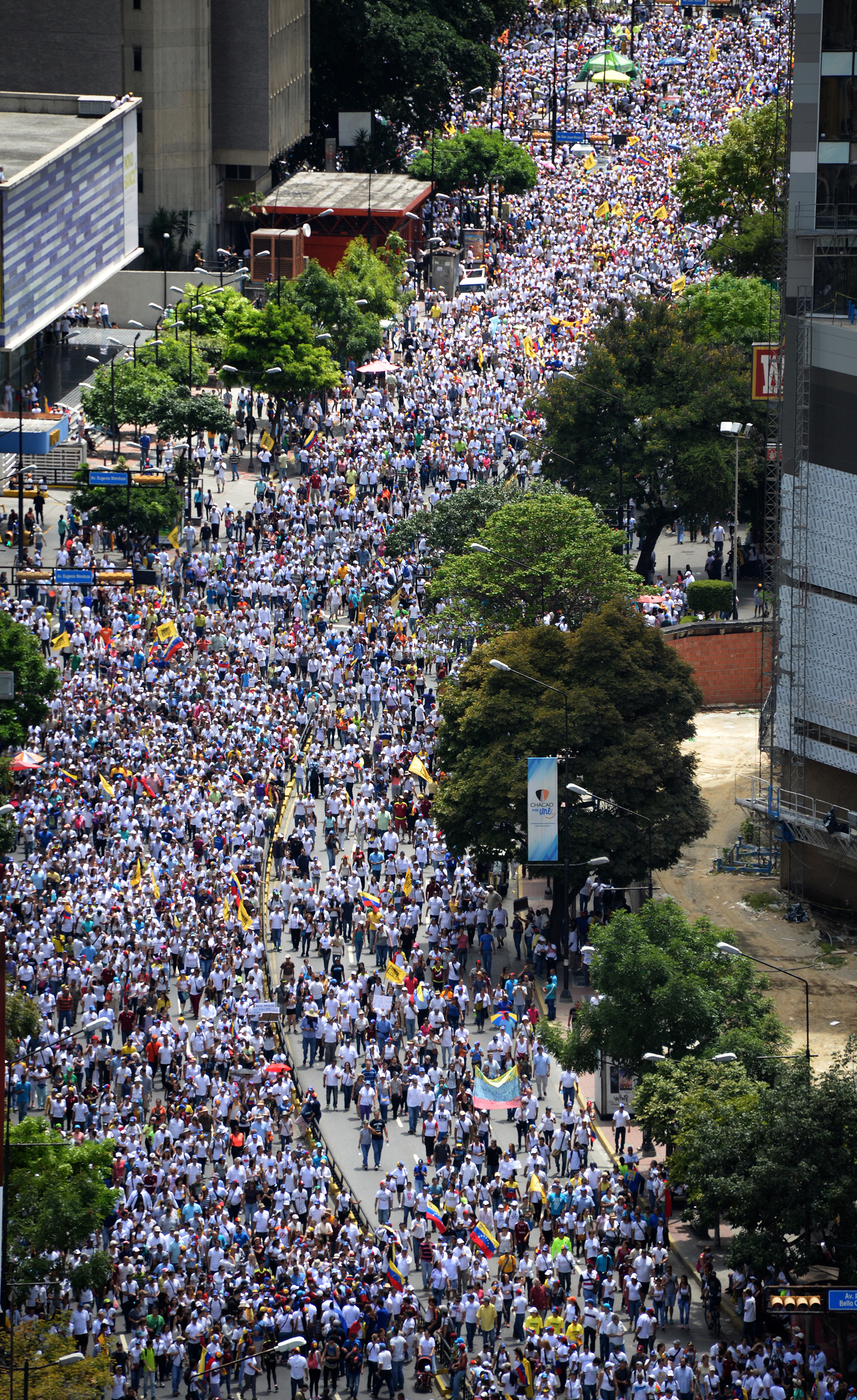 La Toma de Caracas comenzó a las 8:00 (AFP)