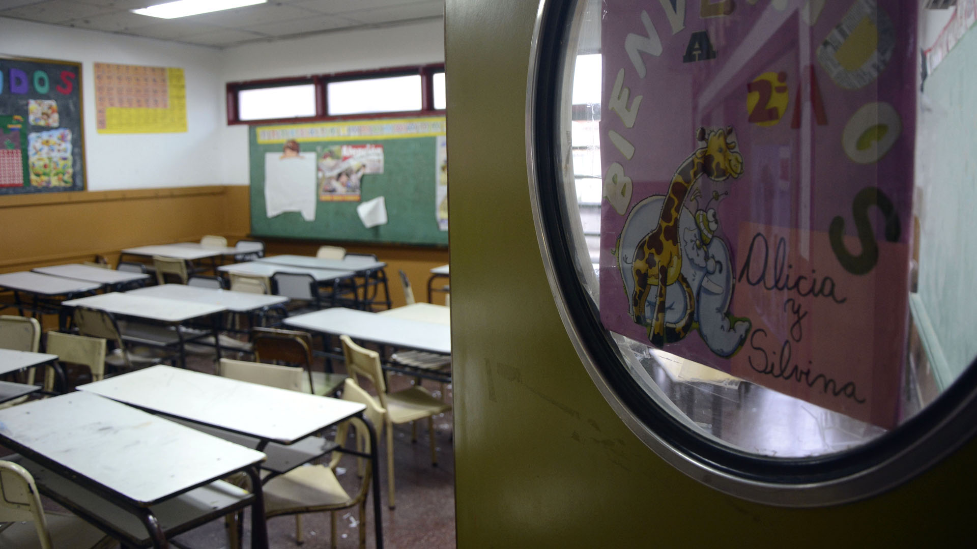 Habrá miles de aulas vacías por el paro de CTERA (foto de archivo: Télam)