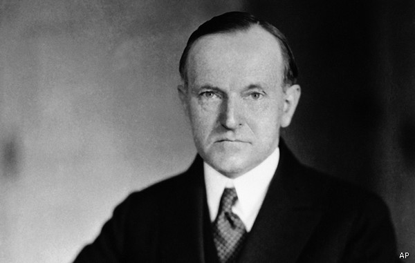 Calvin Coolidge, un frío y distante presidente de los Estados Unidos que apeló a los servicios de Bernays para crearse una nueva imagen