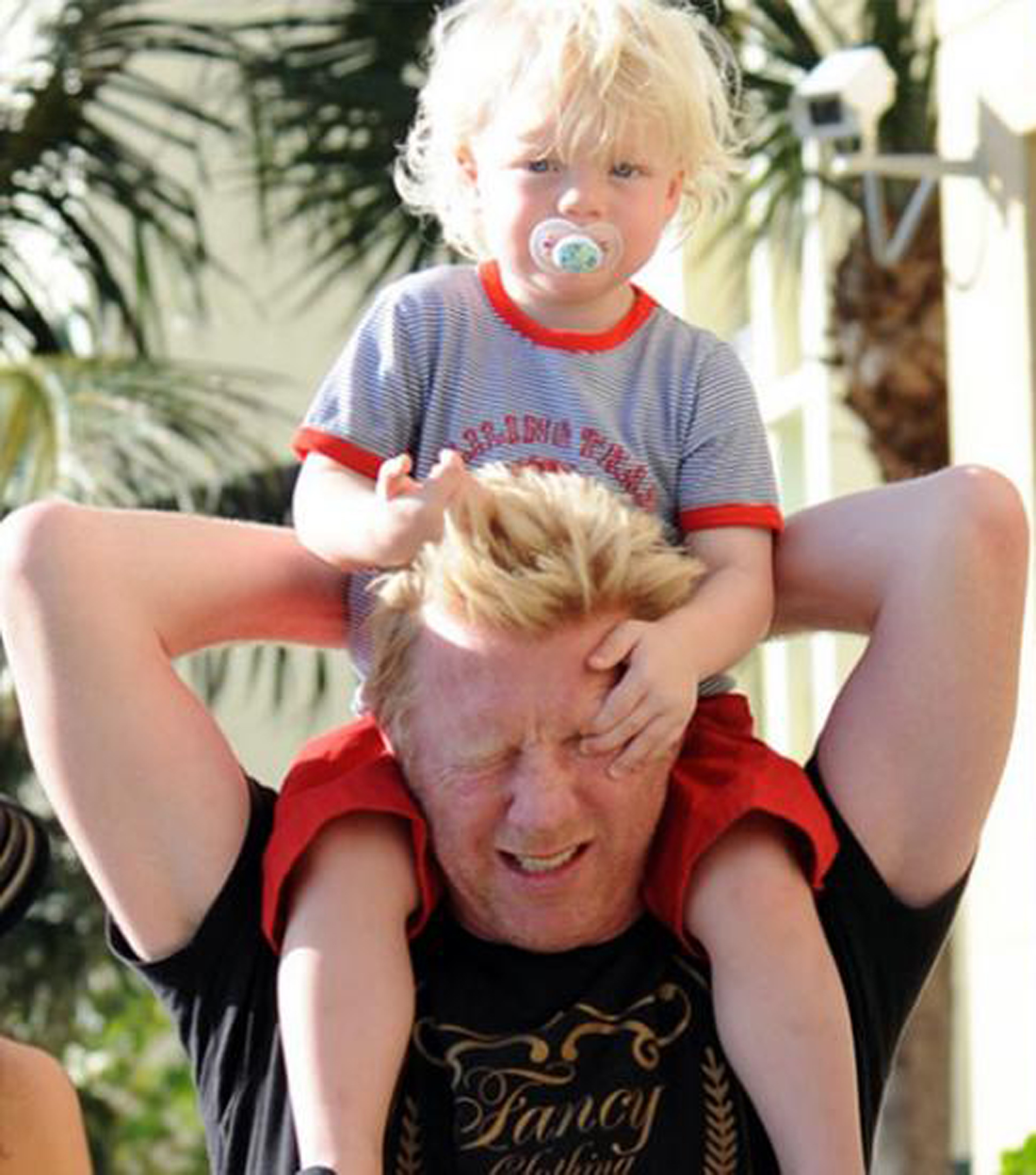 Boris Becker y su hija Anna