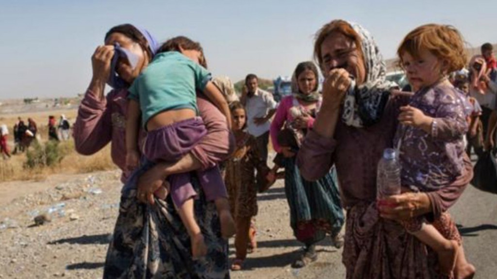 Millones de personas se vieron obligadas a desplazarse de Siria