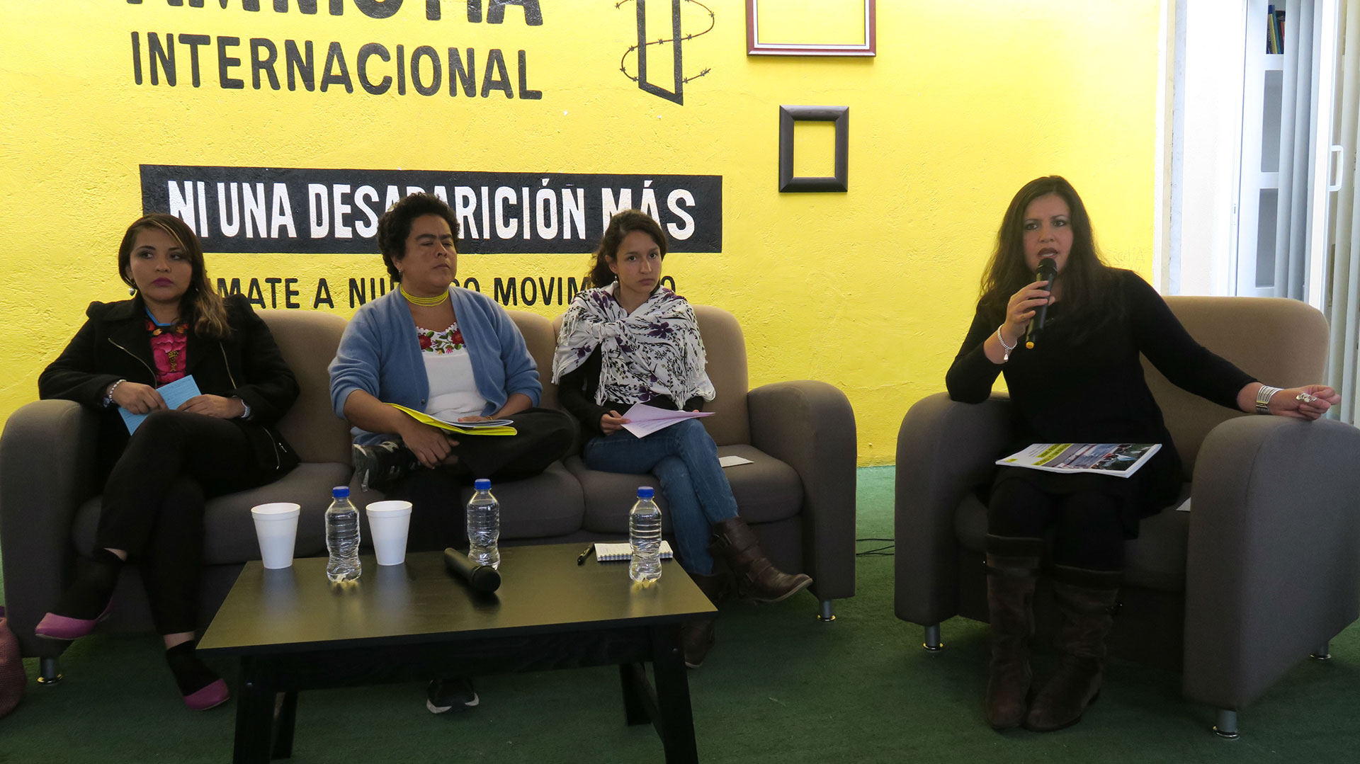“La defensa de los derechos humanos es una de las profesiones más peligrosas de Latinoamérica, pero atreverse a proteger los recursos naturales vitales lleva esta arriesgada labor a un nivel totalmente nuevo y potencialmente letal”, señaló Érika Guevara-Rosas, directora de Amnist+ia Internacional para las Américas (Cortesia Sergio Ortiz Borbolla, Amnistia Internacional)