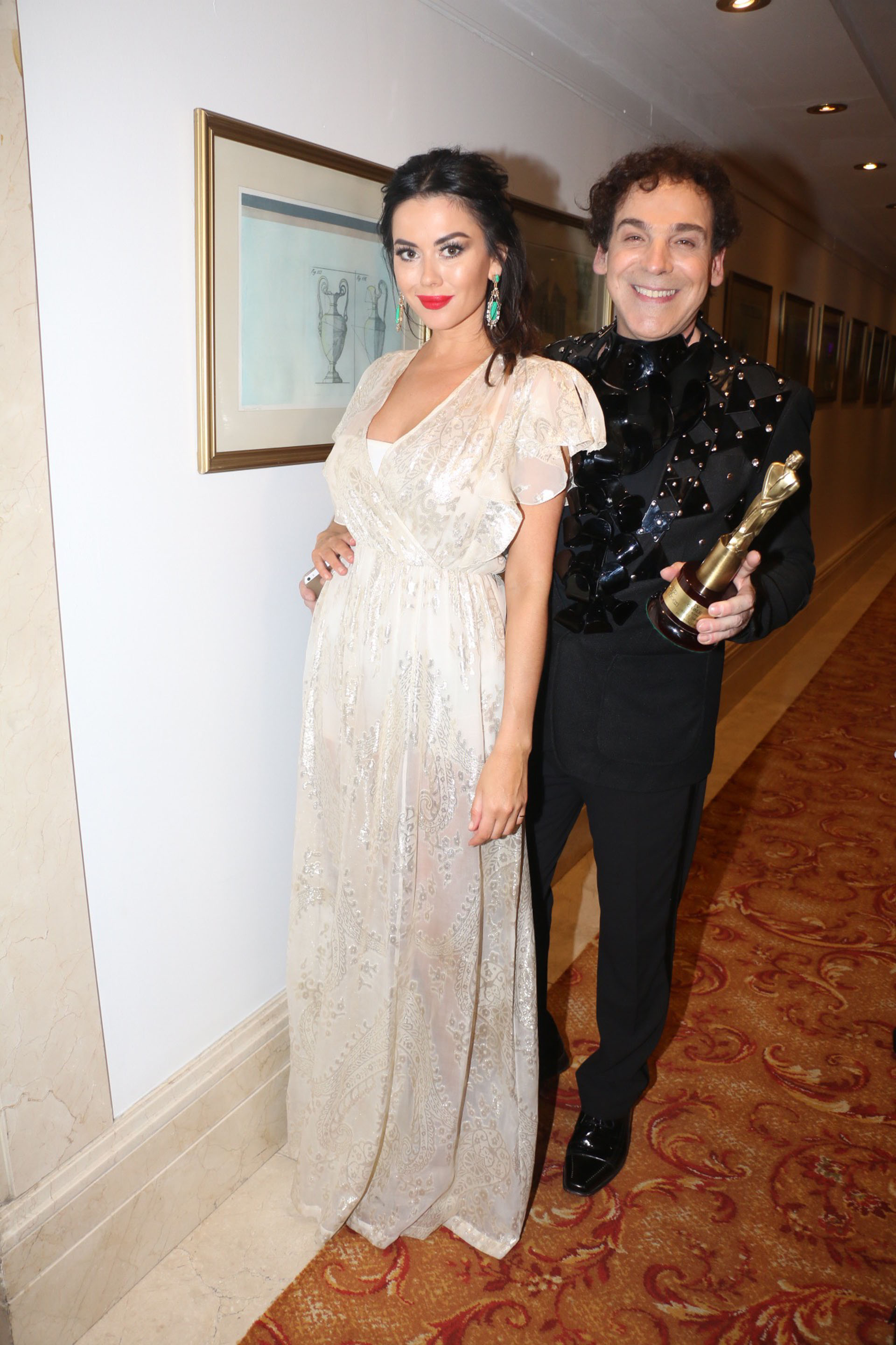 Karina Jelinek y Sergio Company ganaron por “La Jaula de la Moda” (Verónica Guerman / Teleshow)