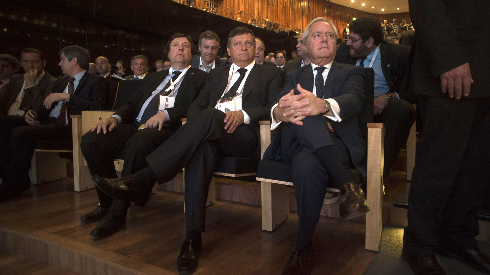 El presidente provisional del Senado, Federico Pinedo