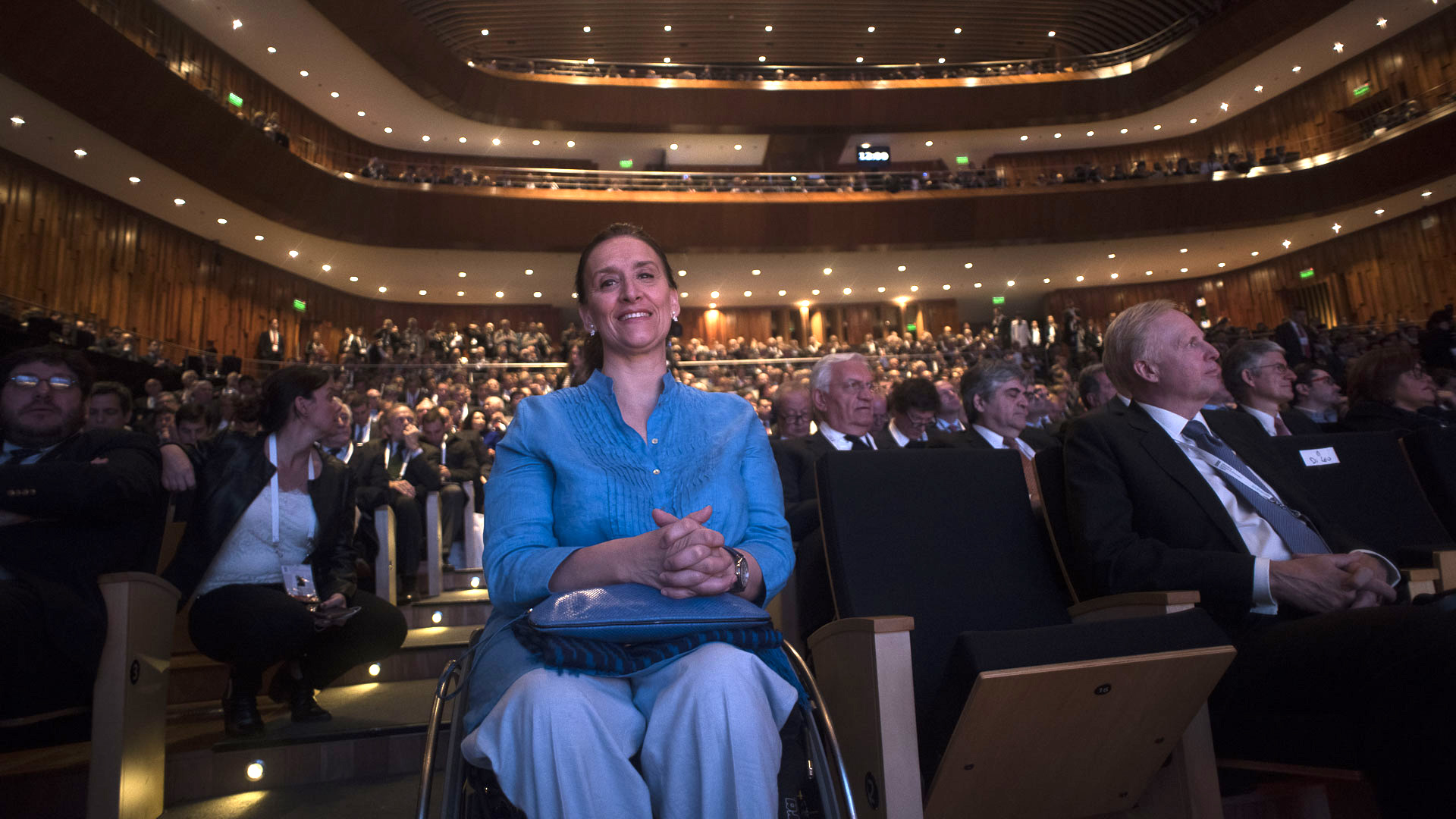 La vicepresidente Gabriela Michetti