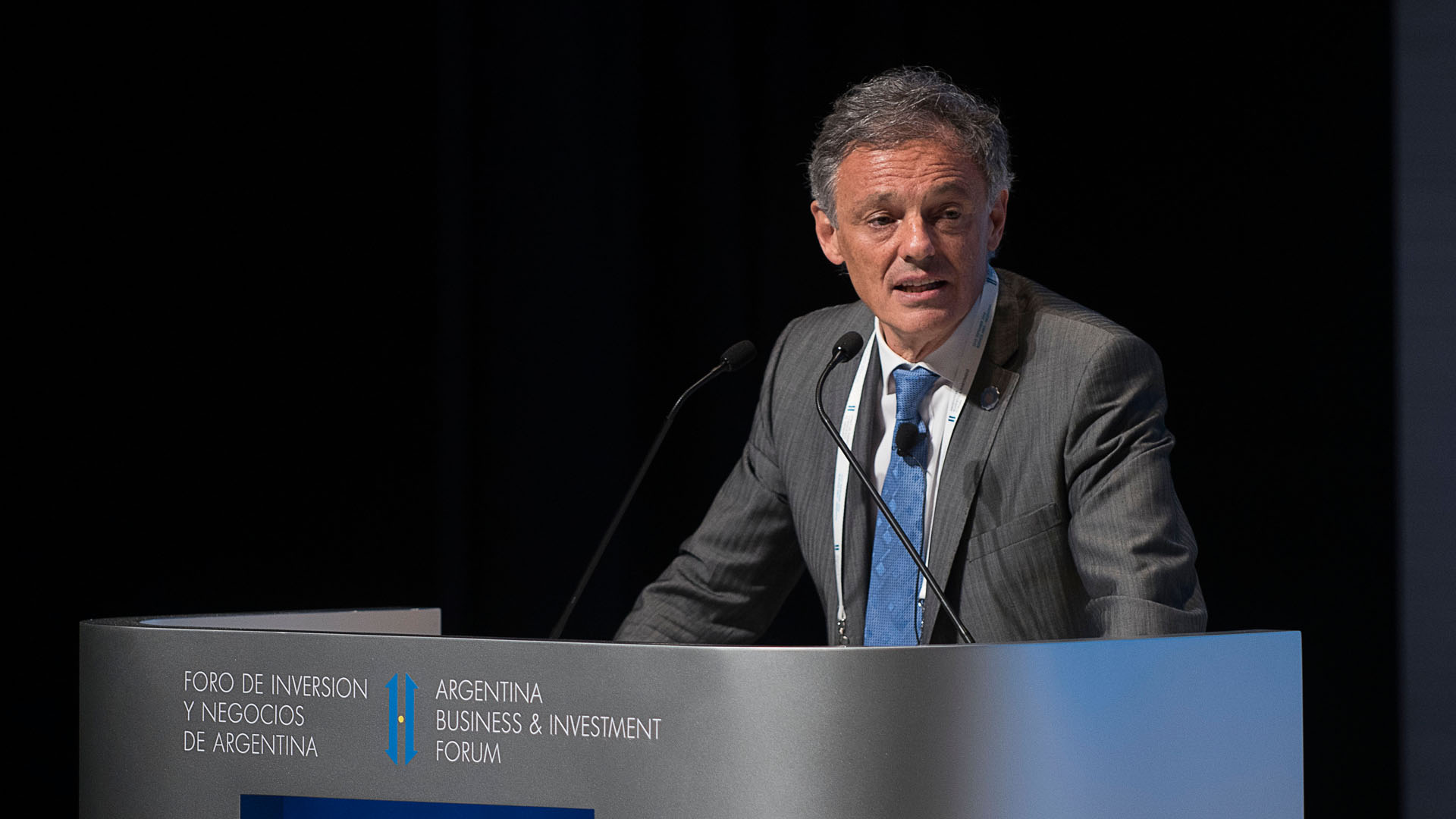 El ministro de Producción, Francisco Cabrera
