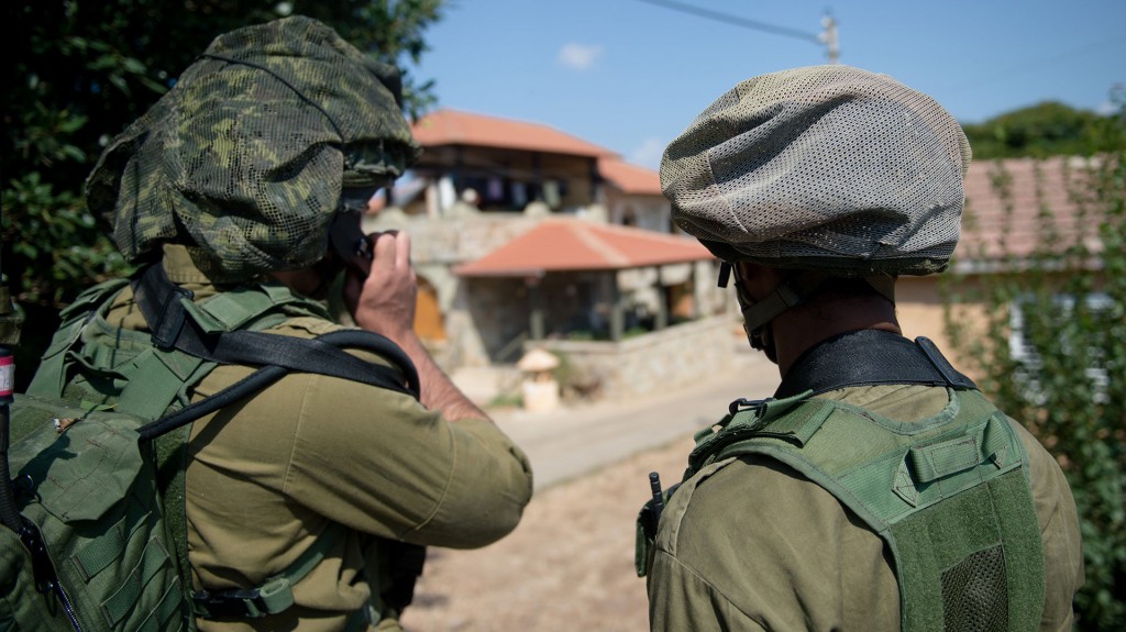 La apolicía israelí dio la orden de detenerse pero el sospechoso, que portaba un cuchillo, no obedeció (Prensa FDI)