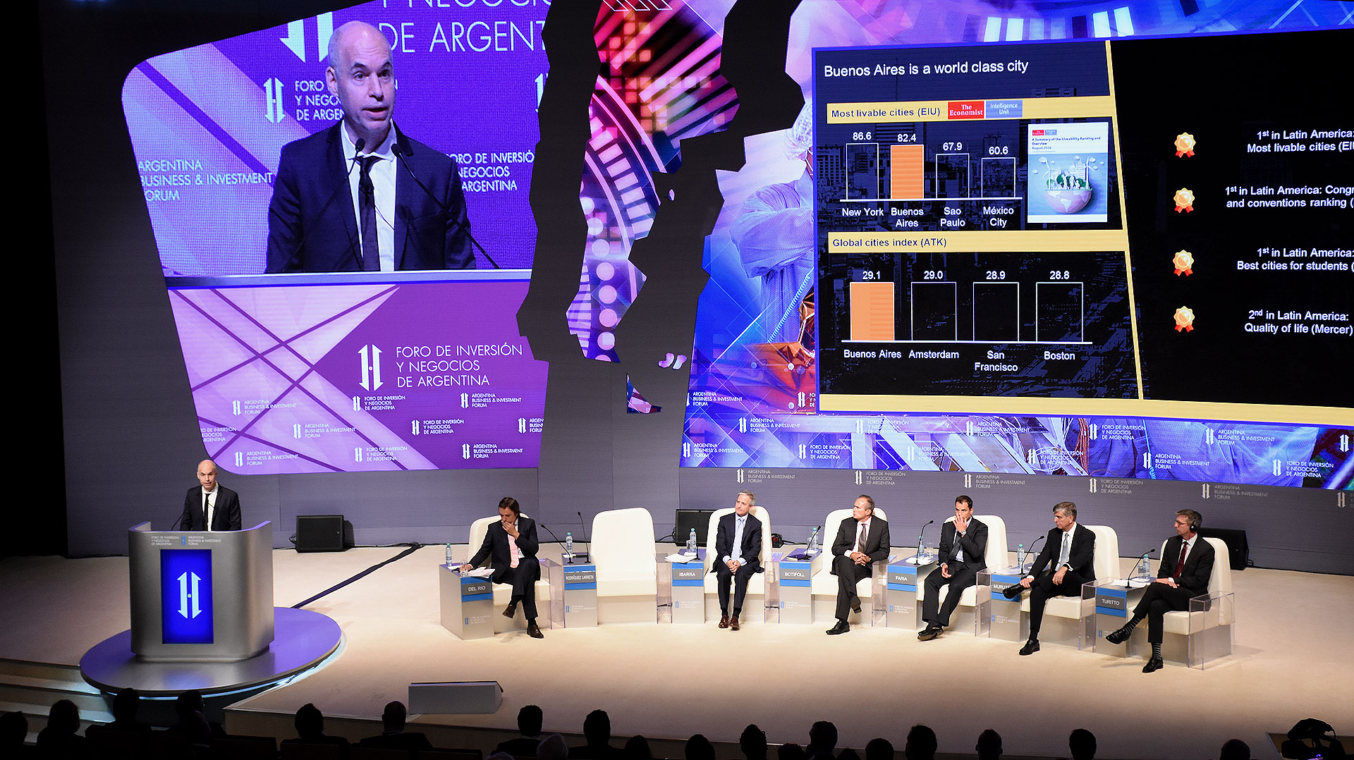 El jefe de Gobierno de la Ciudad de Buenos Aires, Horacio Rodríguez Larreta