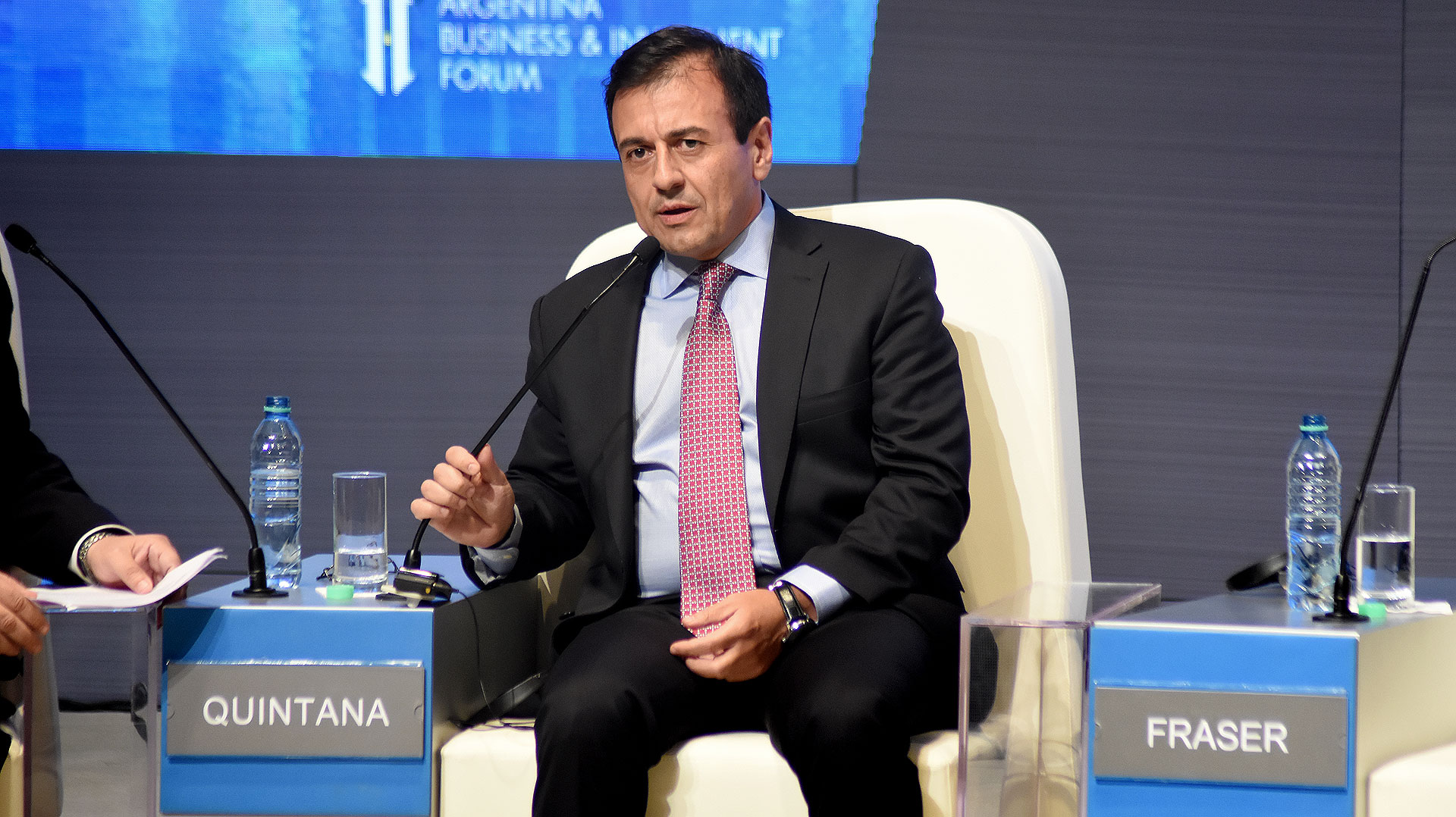 El vicejefe de Gabinete, Mario Quintana