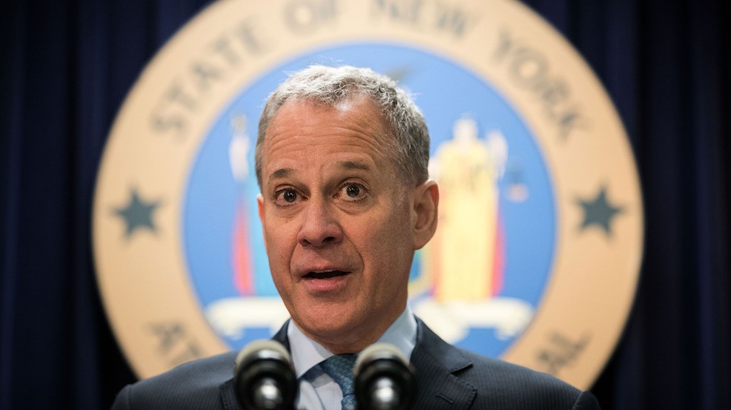 Eric Schneiderman, fiscal general del estado de Nueva York (AFP)