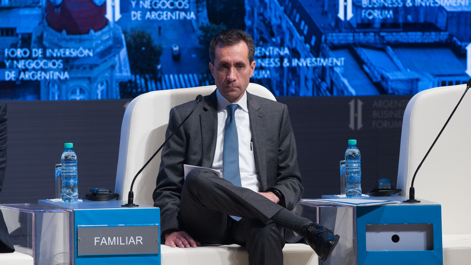 El vicepresidente del Banco Mundial para Latinoamérica, Jorge Familiar (Adrián Escandar)