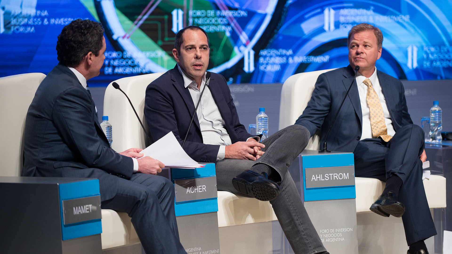 Noah Mamet, Eric Acher, Paul Ahlstrom