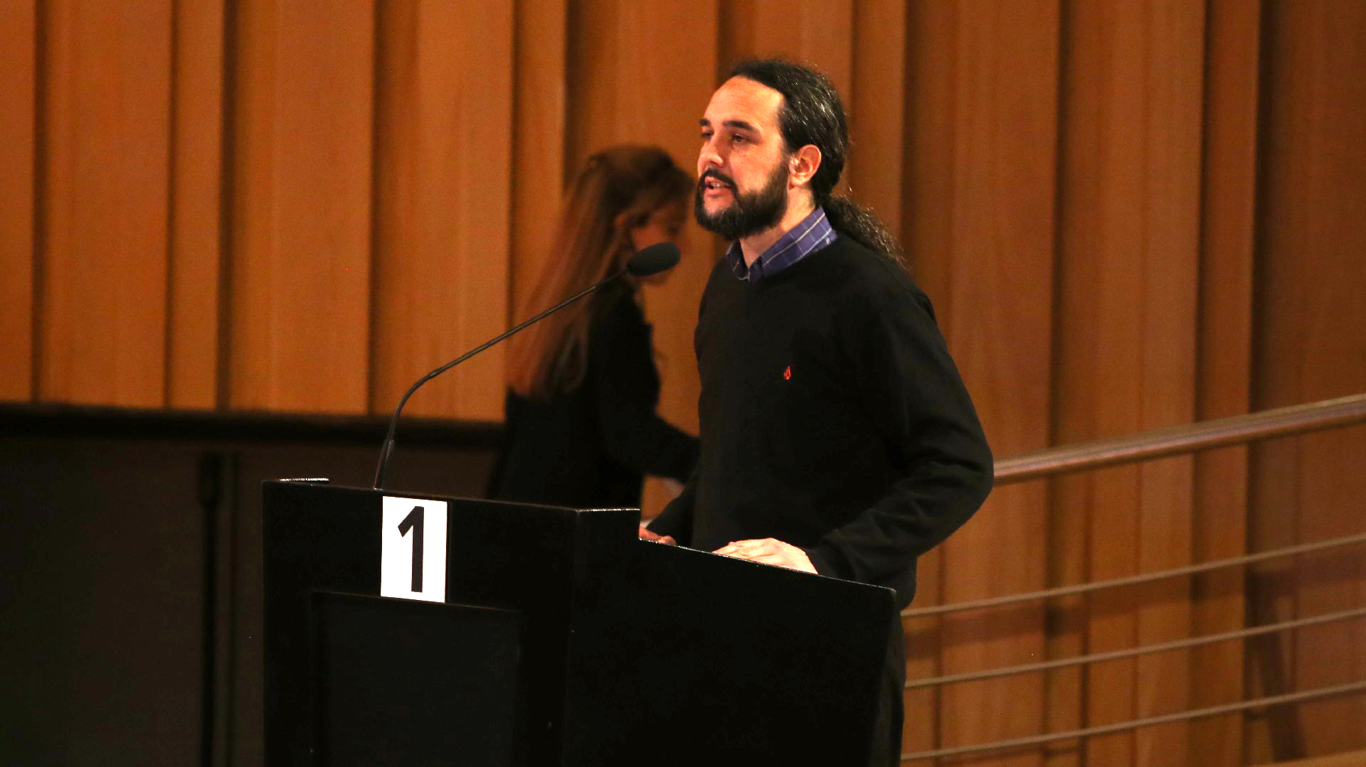 El diputado nacional por Salta, Pablo López (Partido Obrero).