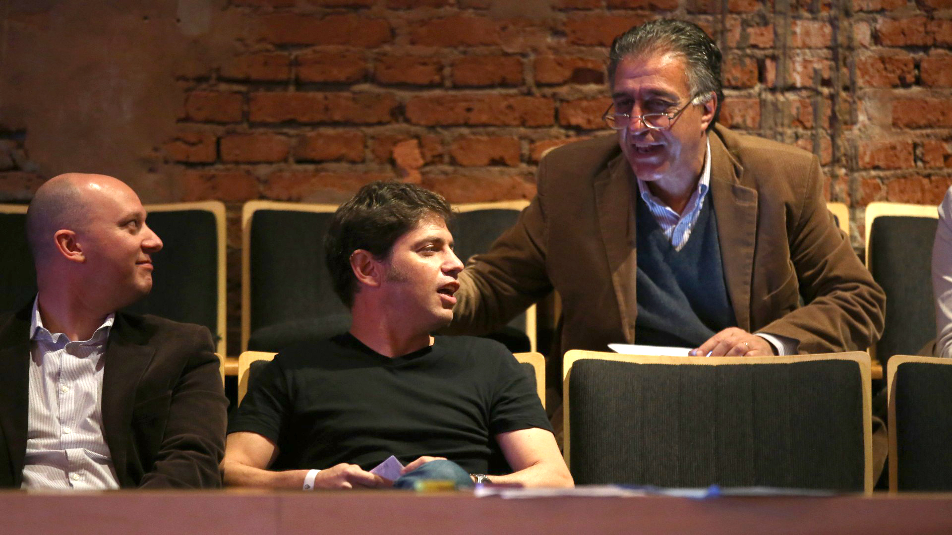 Los diputados Axel Kicillof (FpV) y Néstor Pitrola (PRO)