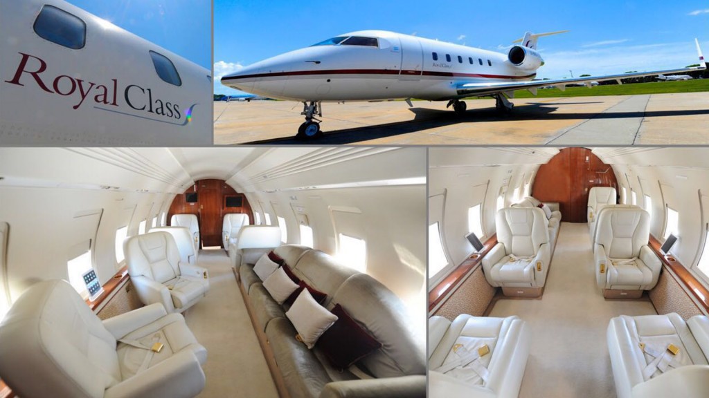 Royal Class cuenta con tres aeronaves de lujo