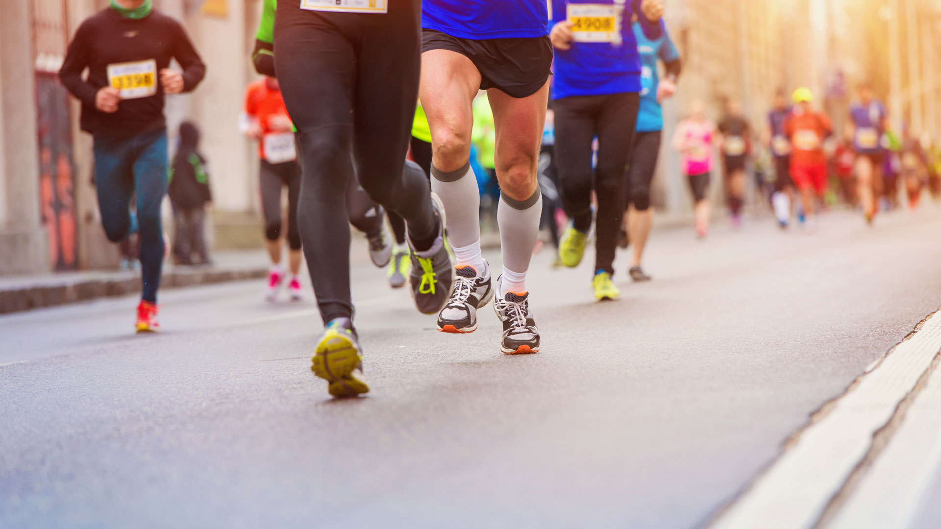 Aunque haya muchos grupos, la mayoría prefiere correr solo