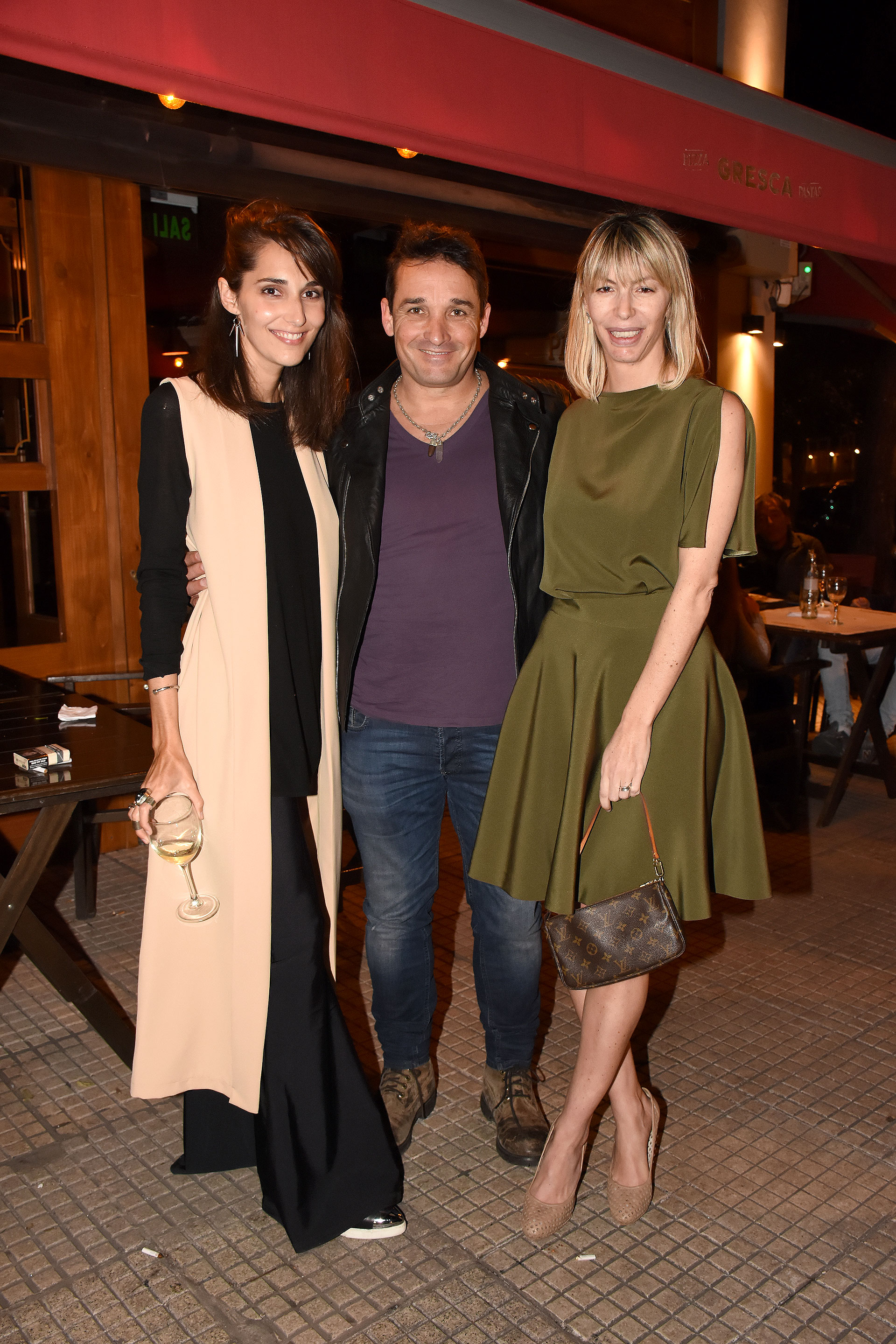 Consuelo Lough, Dani Curto y Virginia Papini