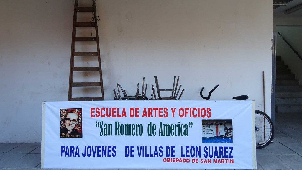 La escuela de Artes y Oficios que creó el Padre Pepe en José León Suárez