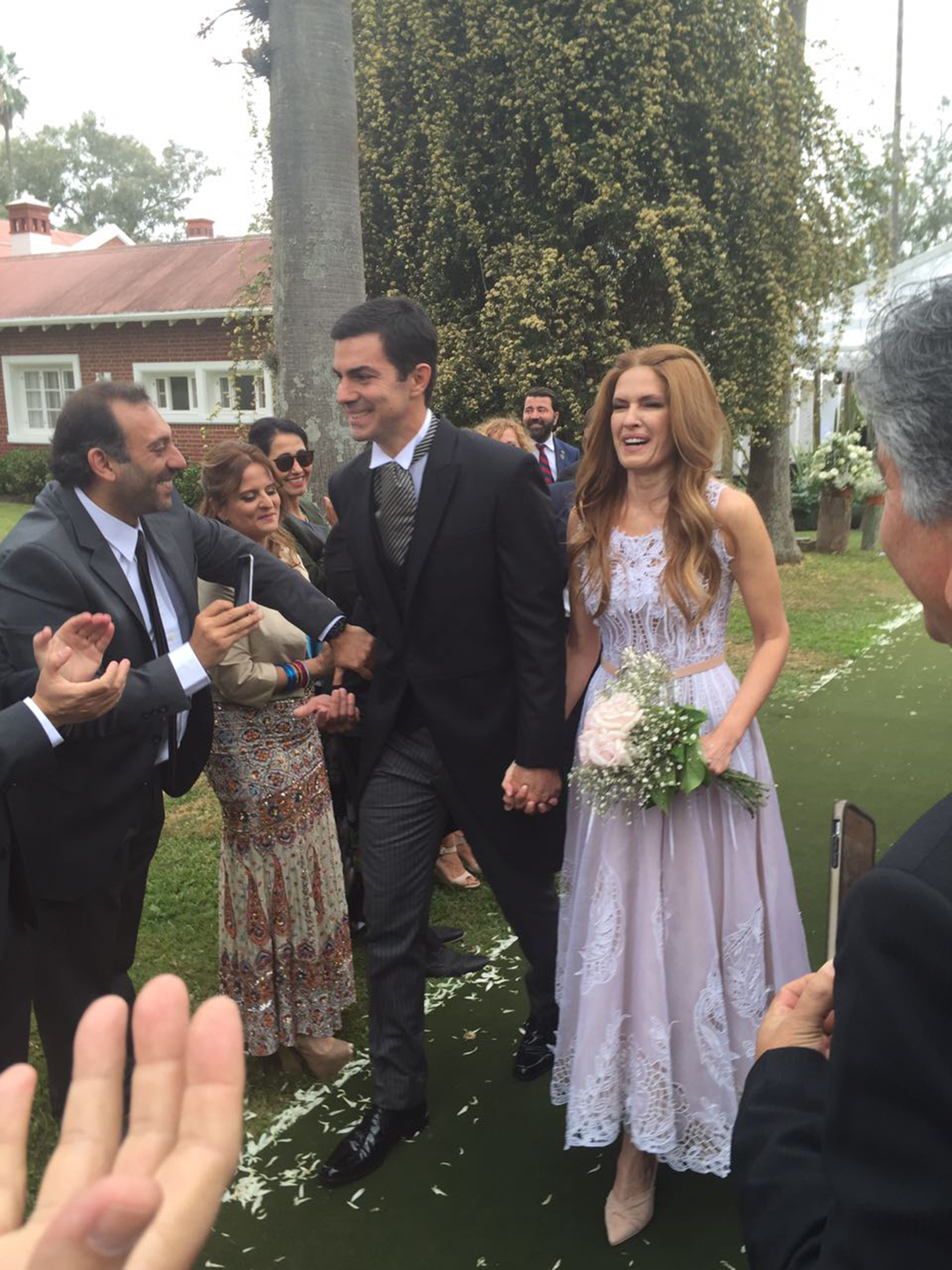 Macedo y Urtubey, emocionados tras dar el “sí”