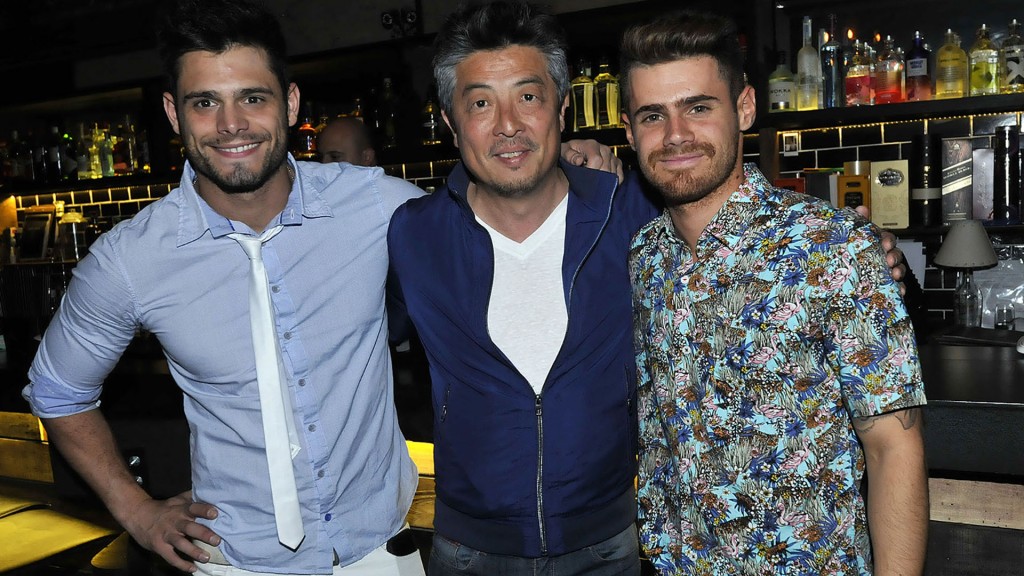 Lucas, Chang Sung Kim y Gastón