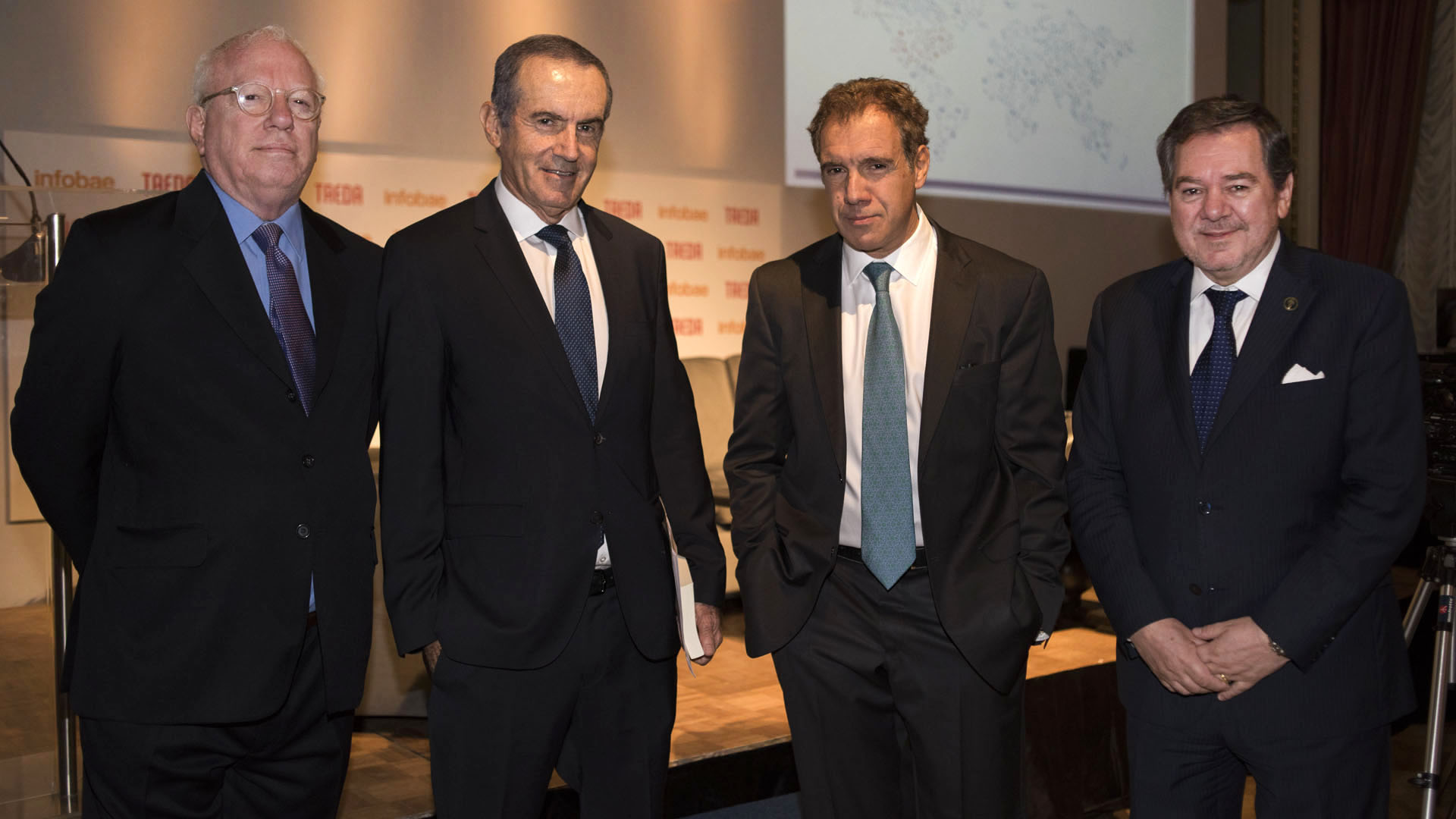 Gabriel Guerra Mondragón, Andrés Oppenheimer, Daniel Hadad y Mario Montoto