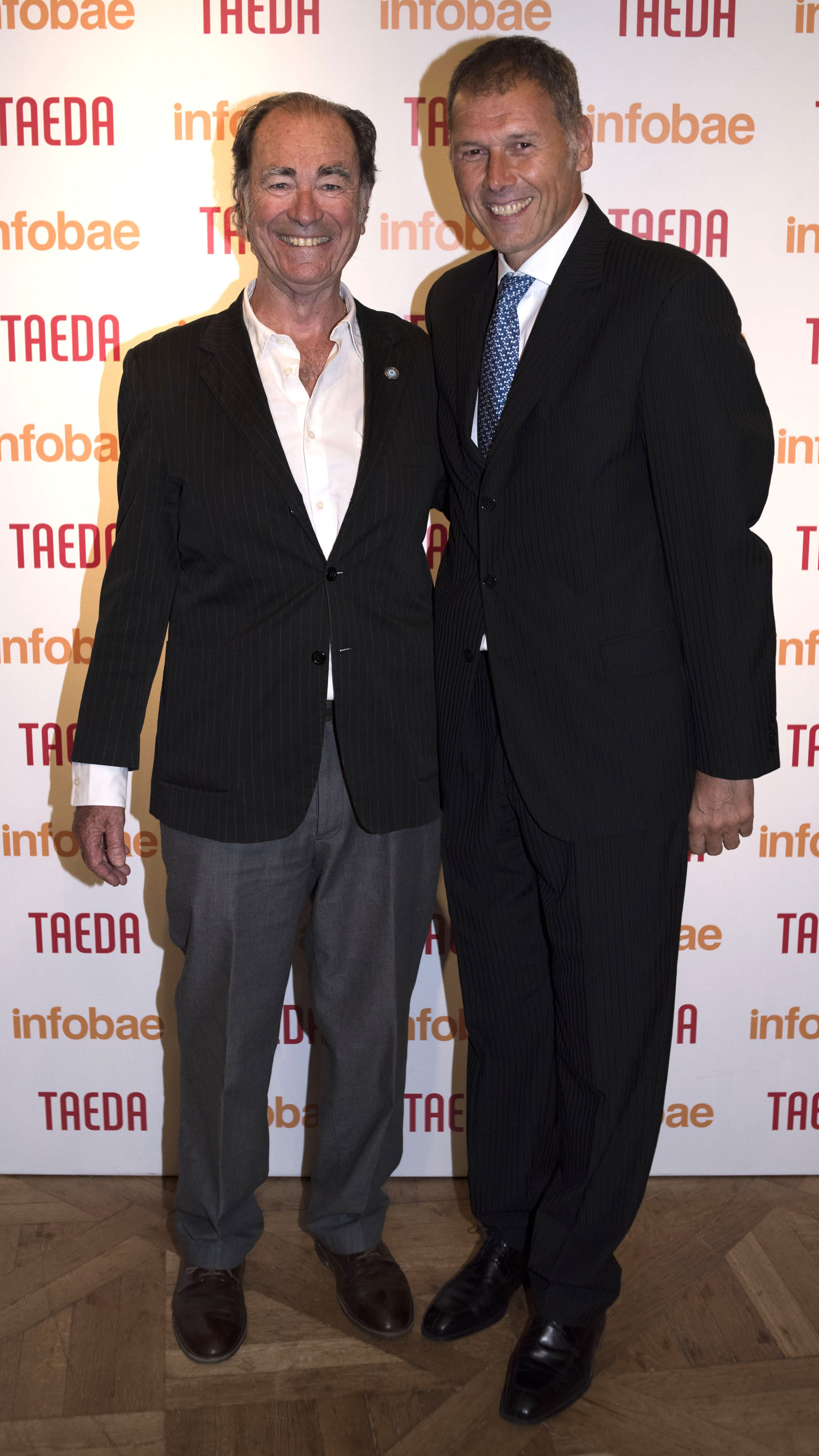 Guillermo Dietrich y Sandro Scaramelli, CEO de Infobae