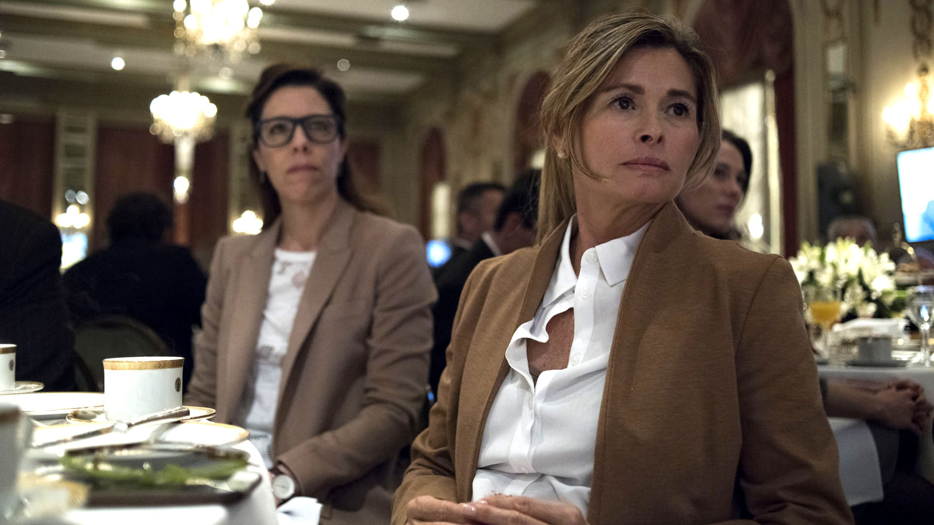 Laura Alonso y la senadora María Laura Leguizamón