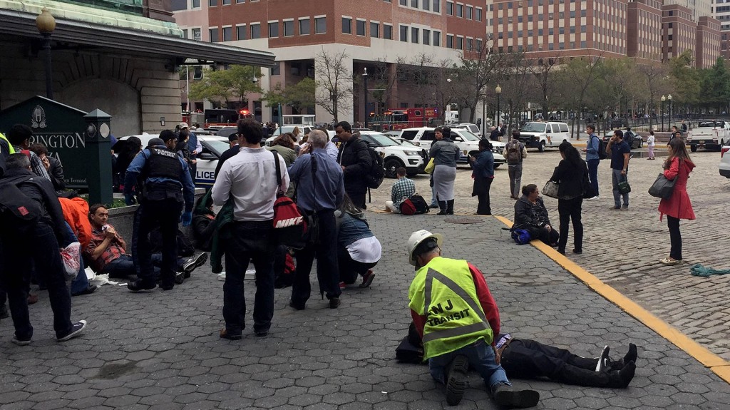 El hospital de Hoboken atendió a más de 10 heridos de extrema gravedad (Getty)