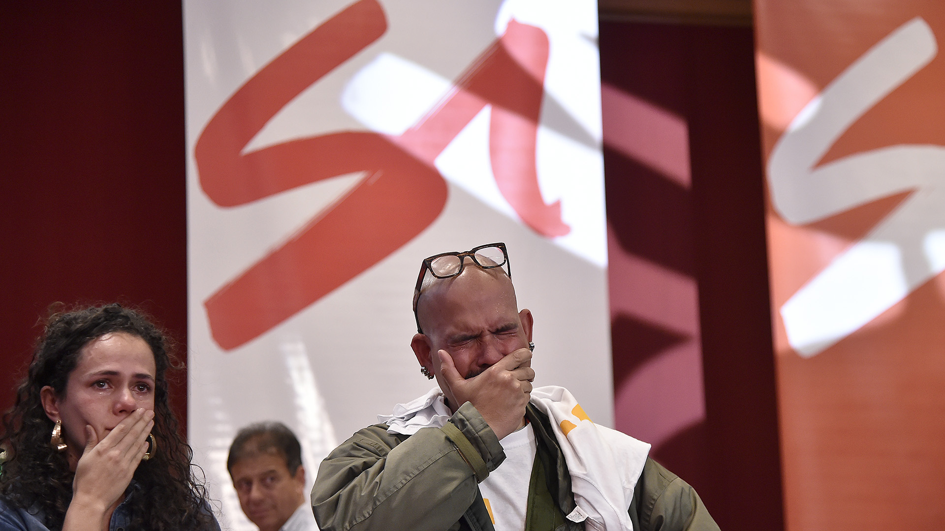 Quienes apoyaban el “Sí” no ocultaron su tristeza (Reuters)