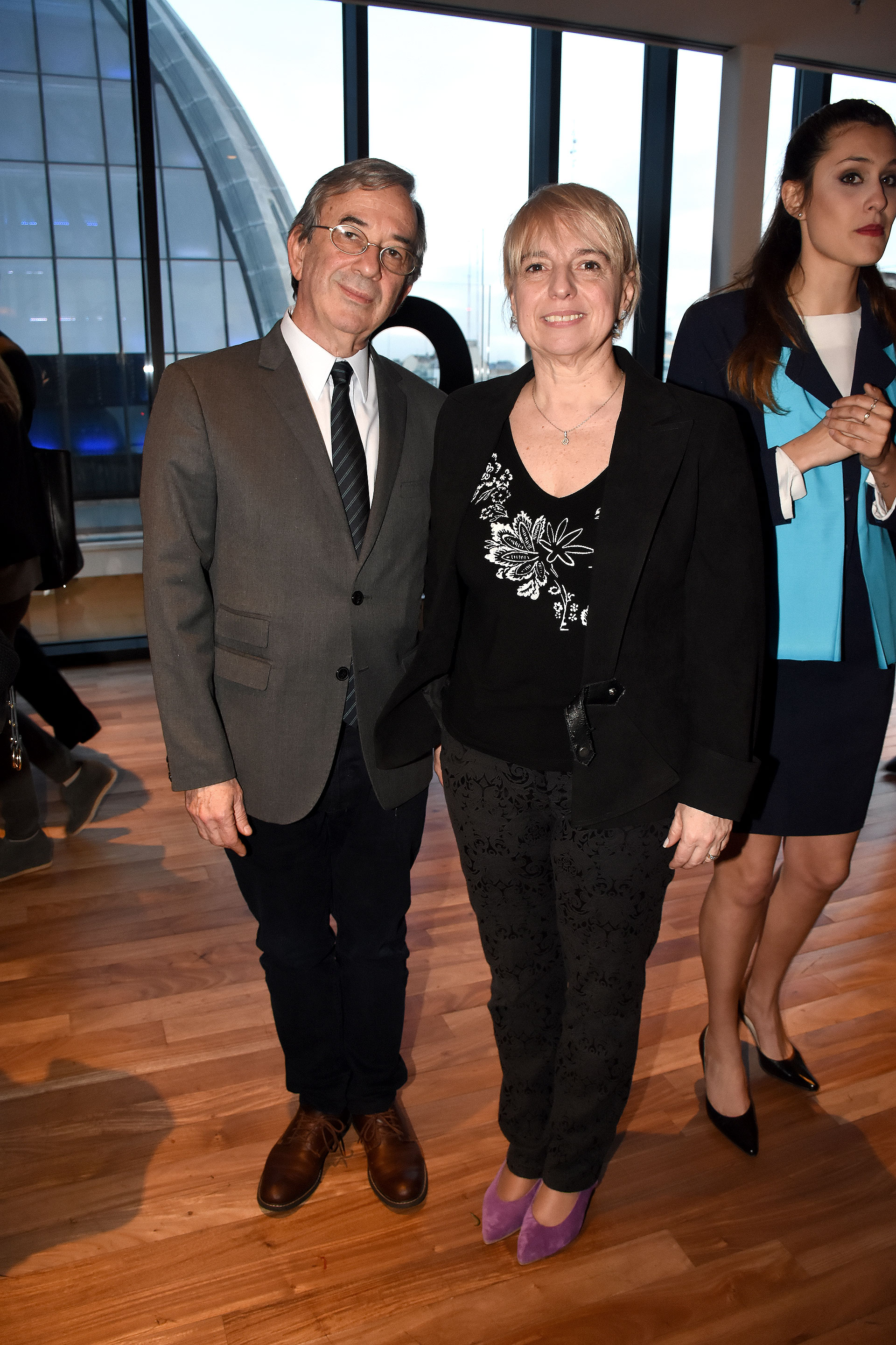 El secretario de Medios Jorge Sigal y Silvana Giudici, miembro del Enacom