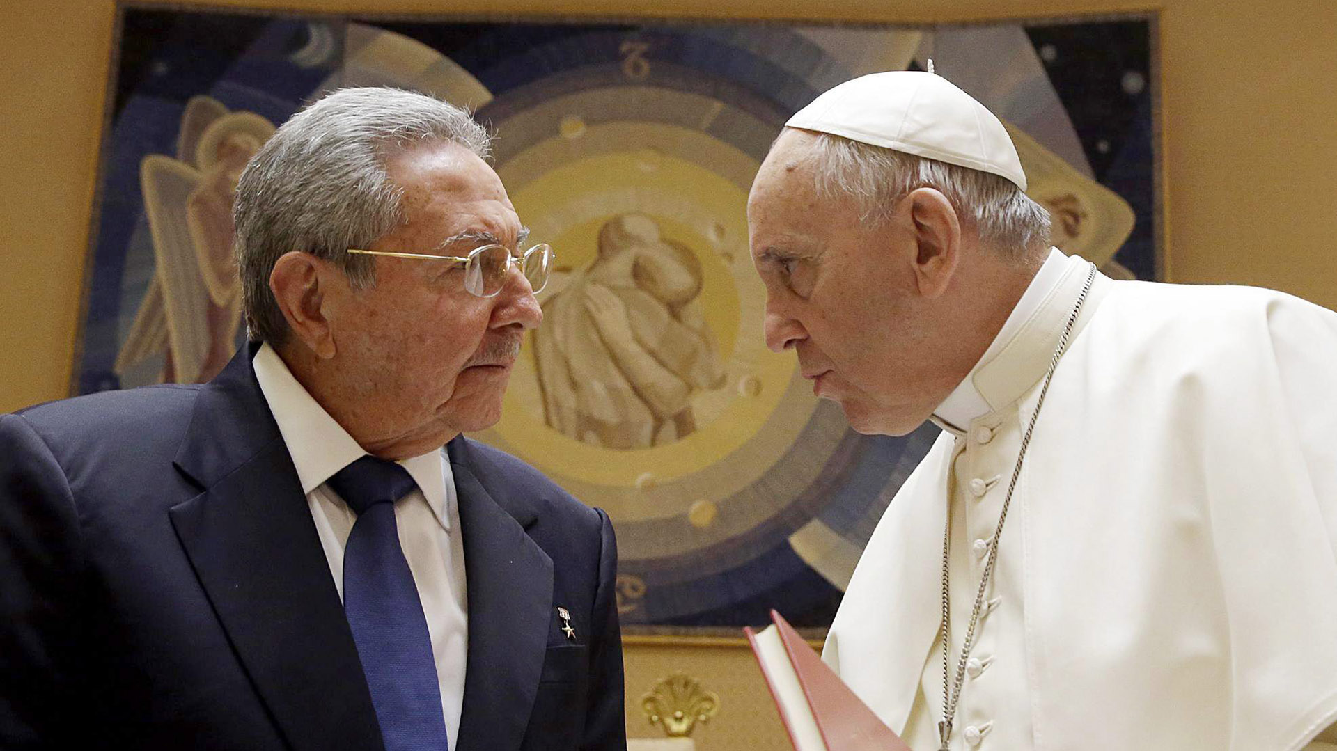 10 de mayo de 2015. Con el presidente cubano Raúl Castro