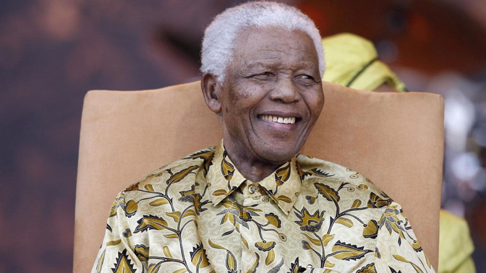 Nelson Mandela luego de salir de prisión donde permaneció 27 años. Fue presidente de Sudáfrica entre 1994 y 1999