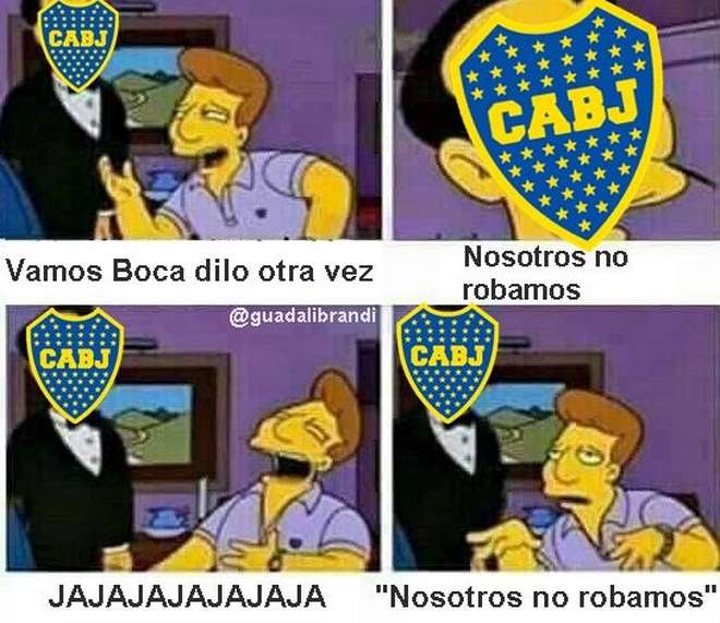 memes boca olimpia