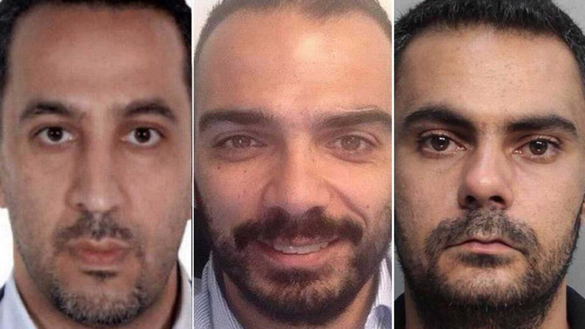Hassan Mansour, Ghassan Diab y Mohammad Ammar