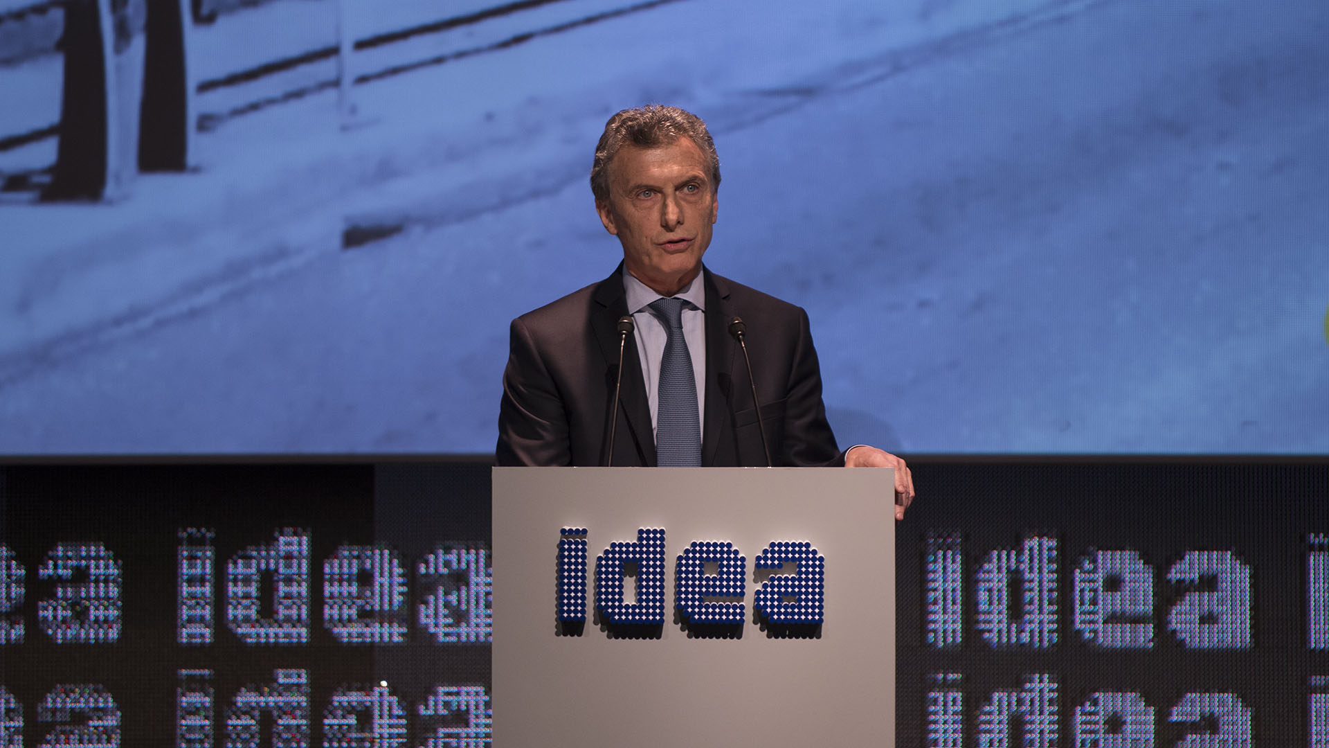 El presidente Mauricio Macri abrió el Coloquio de IDEA