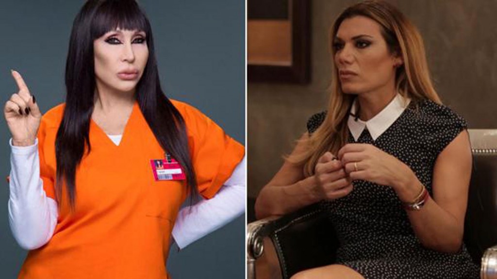 Moria Casán y Flor de la Ve mantuvieron un duro cruce