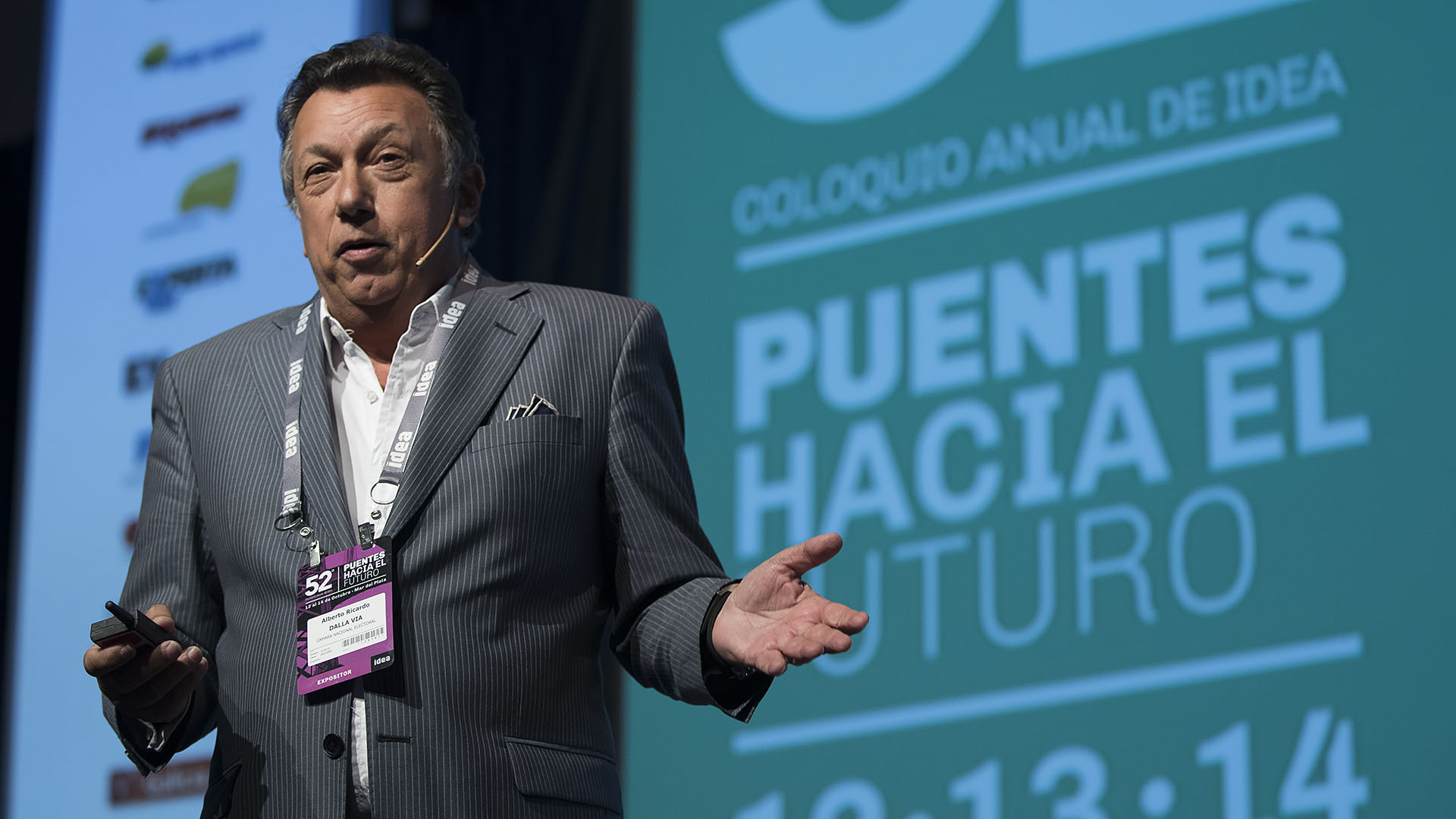 Tercer Panel: Transparencia como condición de institucionalidad. Alberto Dalla Vía, Presidente de la Cámara Nacional Electoral