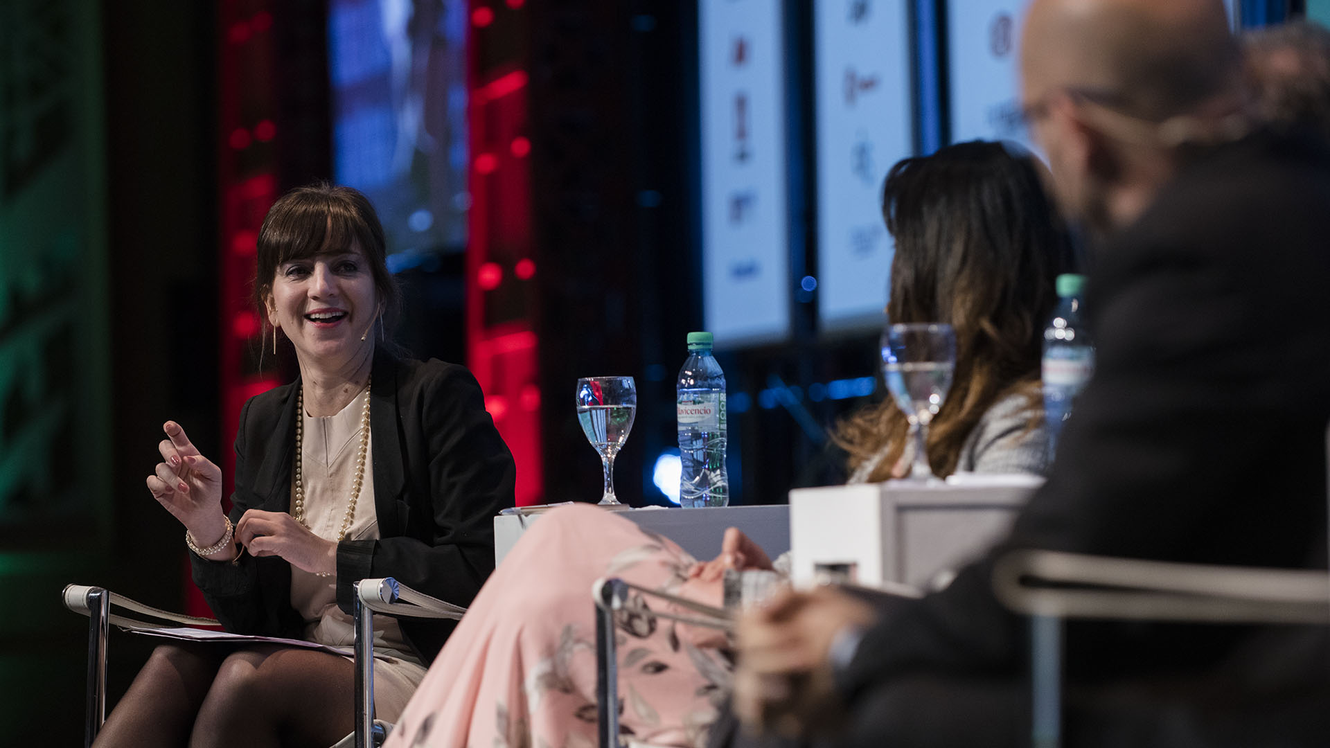 Mercedes D’Alessandro, Doctora en Economía, la moderadora del panel