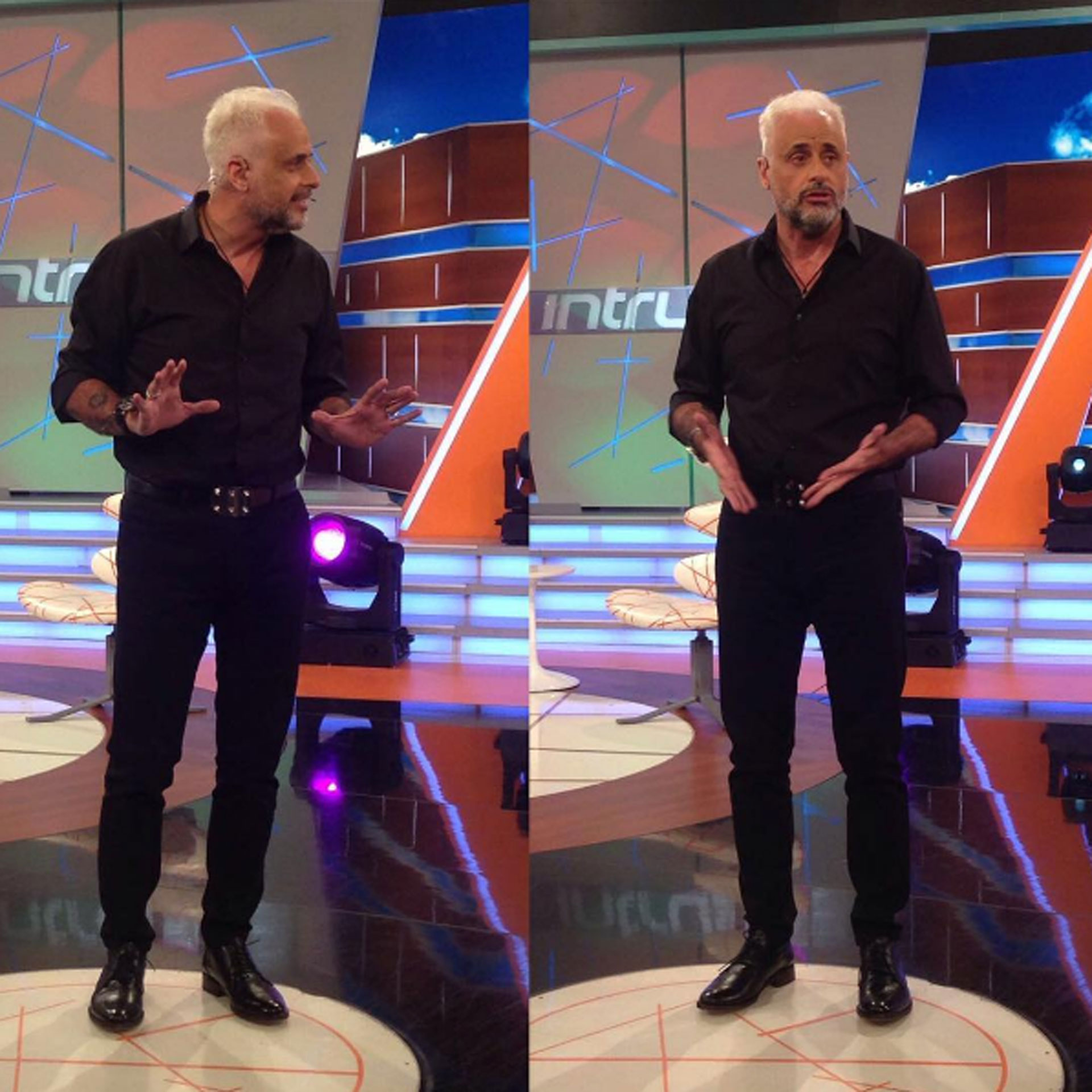 Jorge Rial y su nuevo look: a días de cumplir 55, se animó al blanco platinado