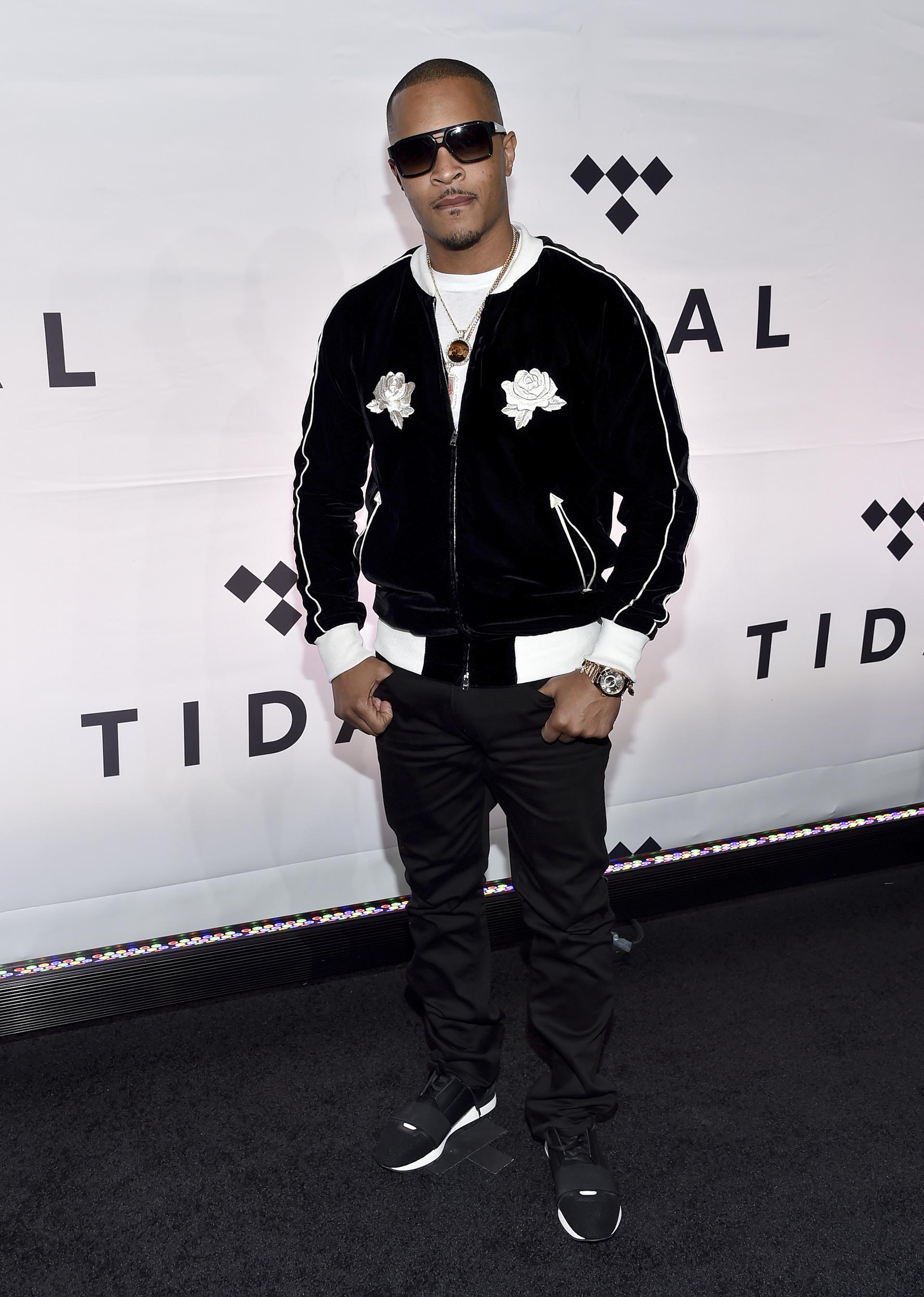 T.I. también estuvo presente en el Barclays Center de Nueva York