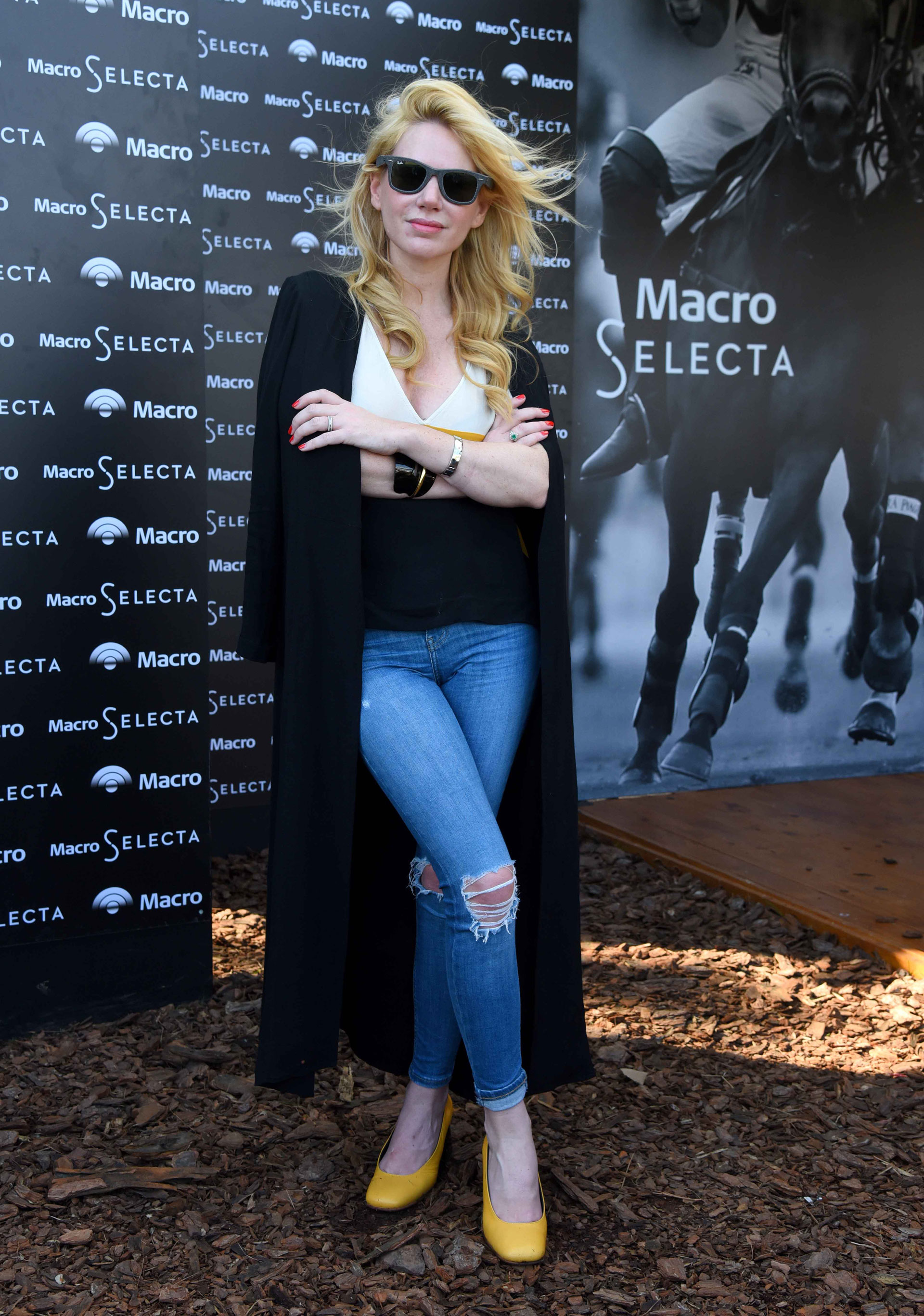 Esmeralda Mitre fue una de las celebridades que asistieron y disfrutaron la experiencia exclusiva de Macro Selecta