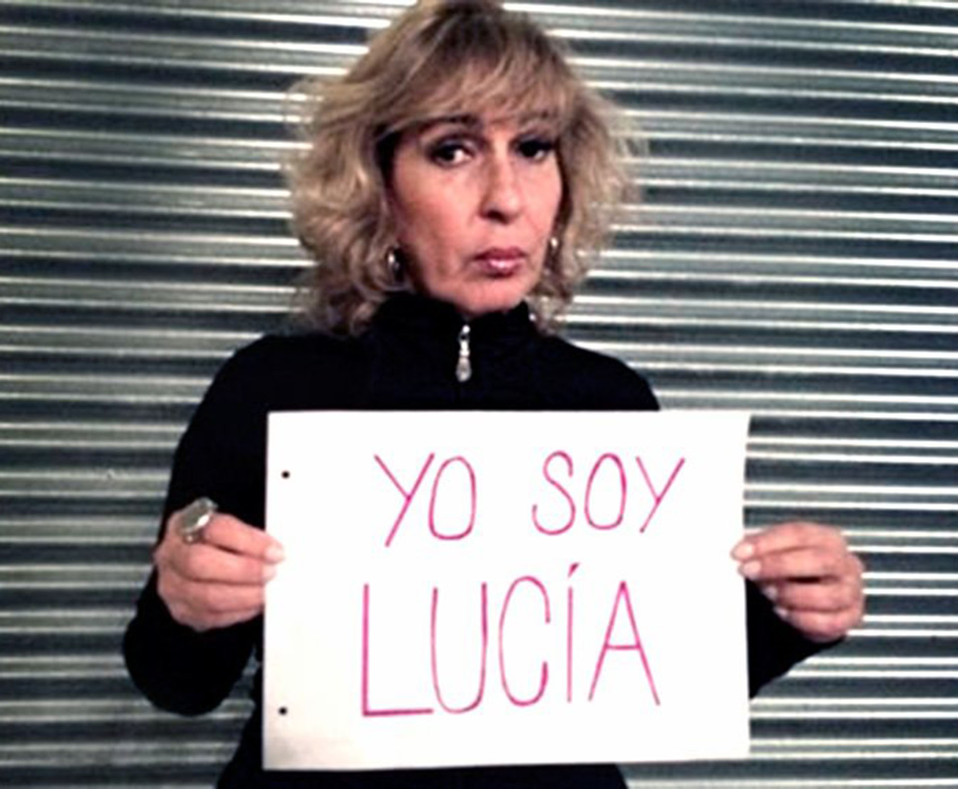 Georgina Barbarossa haciendo referencia a Lucía Pérez, asesinada en Mar del Plata.