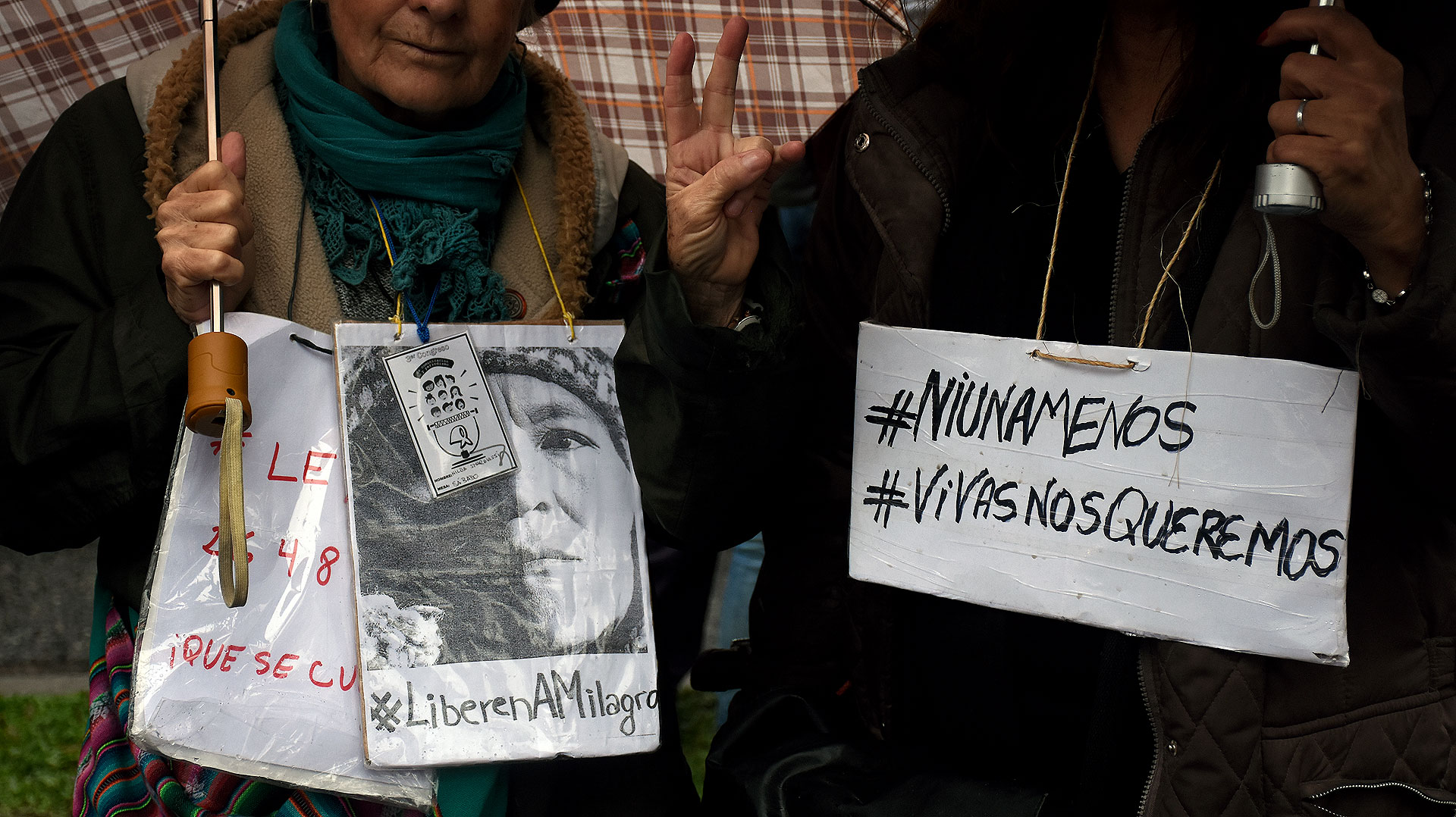Primero hubo un paro entre las 13 y las 14 en los ámbitos laborales