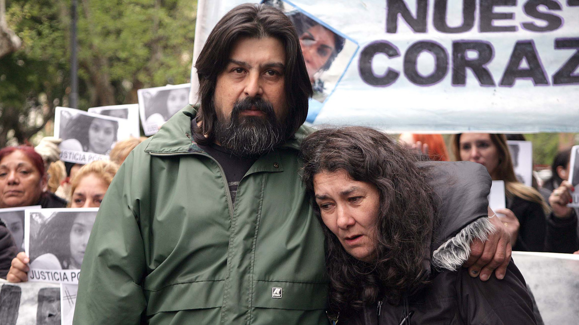Guillermo y Marta Perez (Télam)