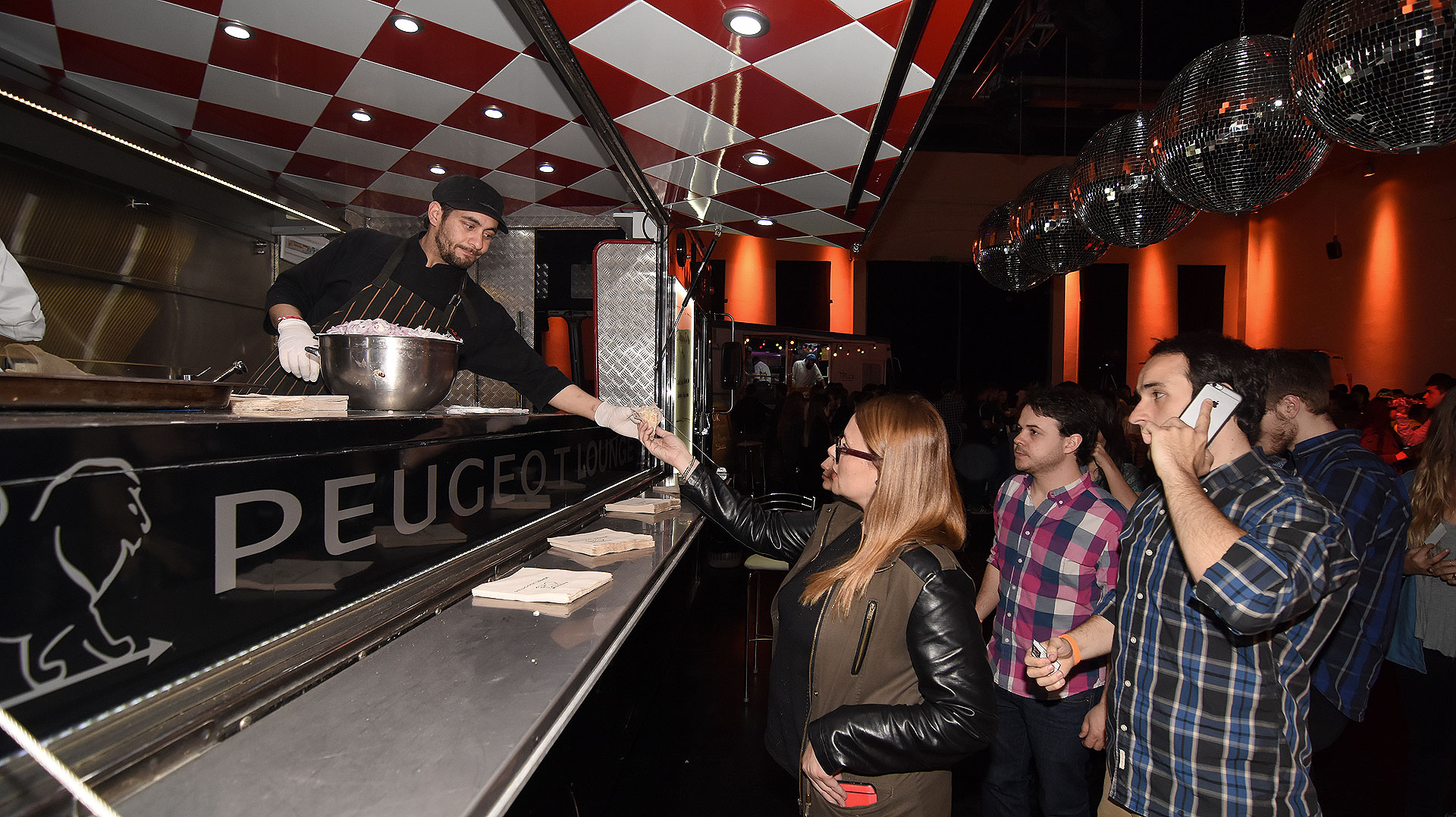 El food truck de Peugeot Lounge
