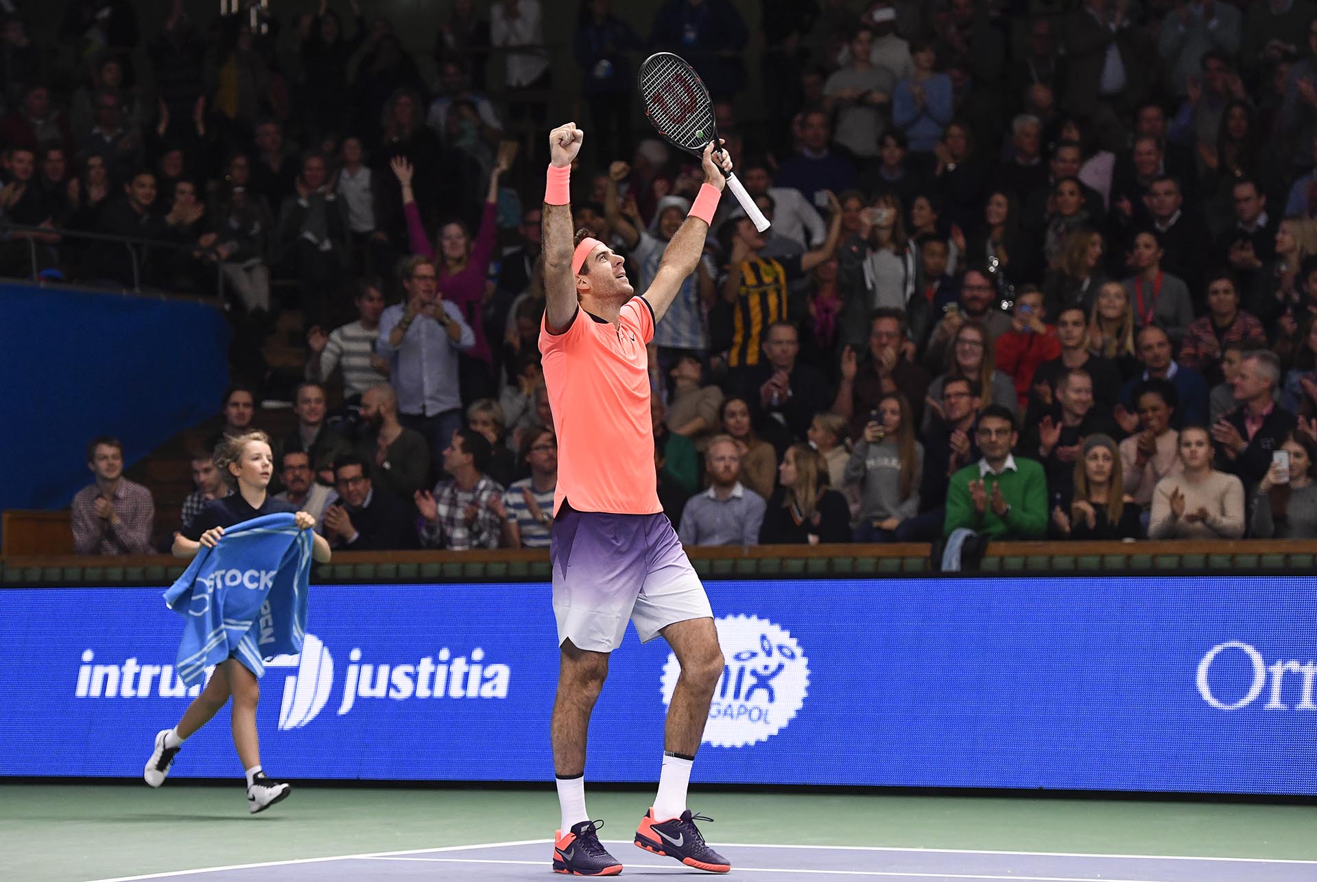 La gloria: el momento en que Del Potro vuelve a gritar campeón